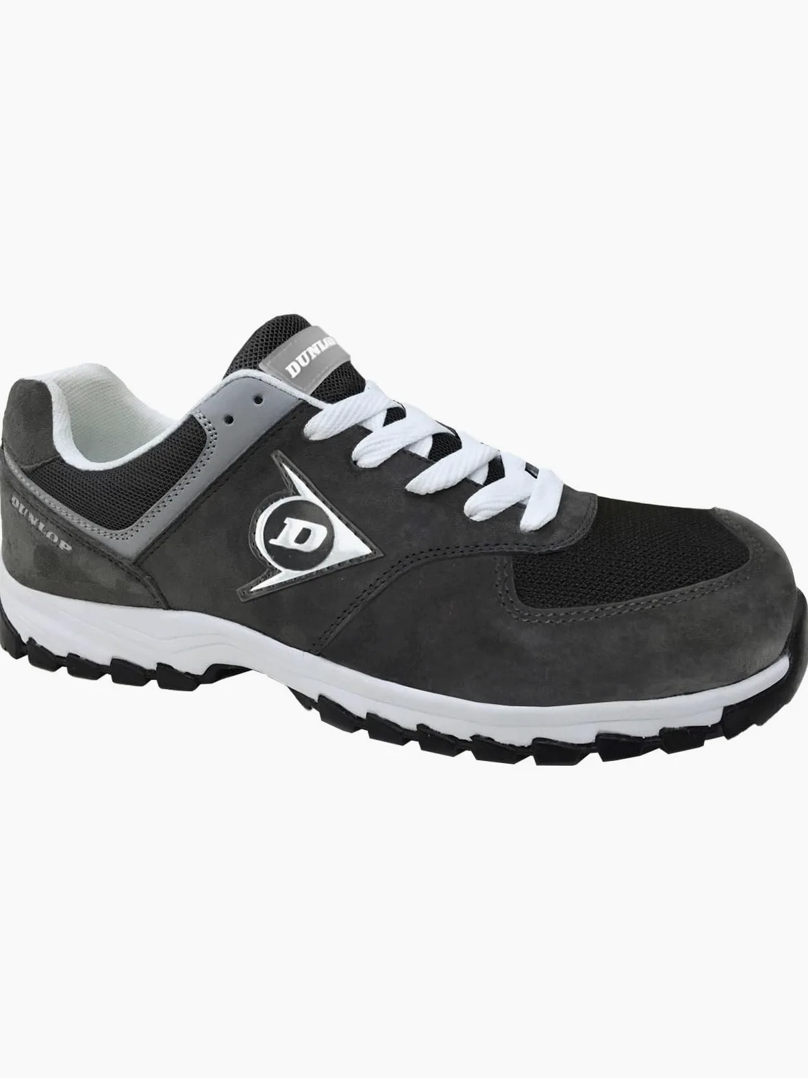 DUNLOP Zapatos Flying Arrow CARBÓN S3#45, Botas Cortas al Tobillo Hombre, Gris Oscuro, EU