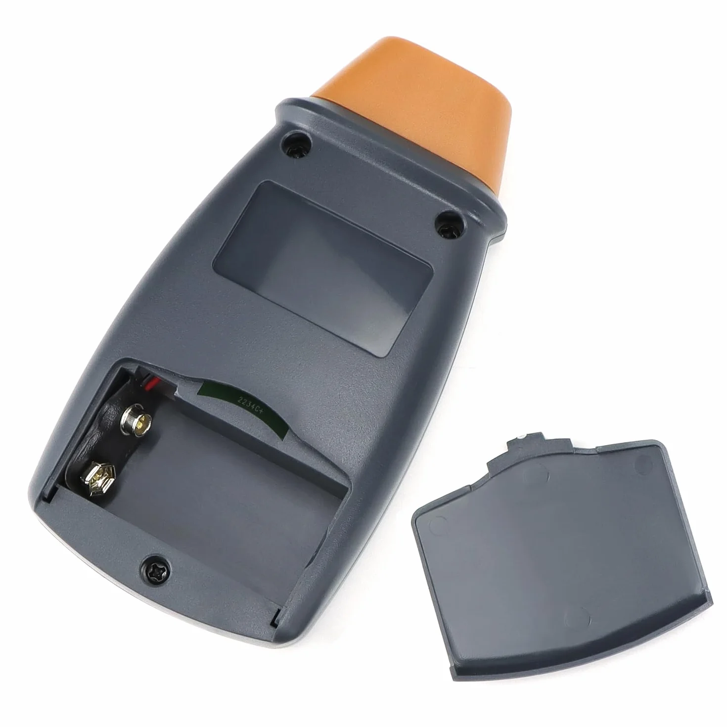 Tacómetro digital QWORK, Medidor de RPM láser sin contacto, Pantalla LCD