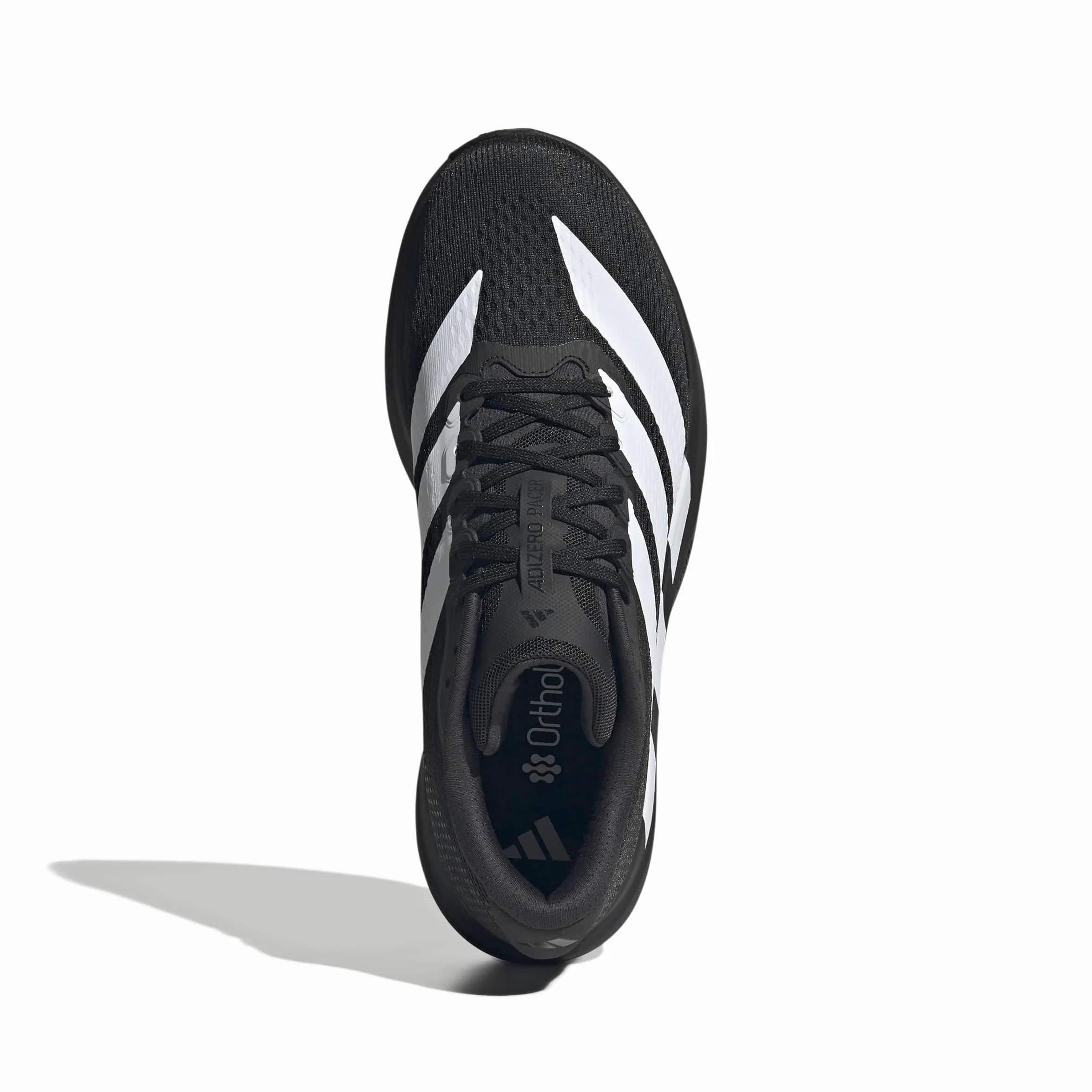 adidas Hombre Adizero Pacer Shoes, Core Black/FTWR White/Carbon, 43 1/3 EU