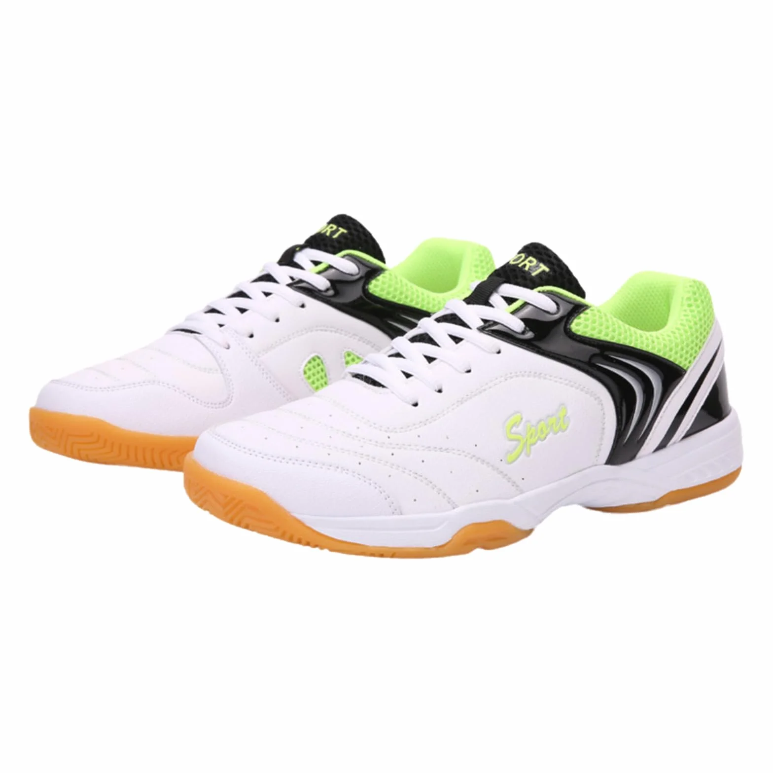 Zapatillas Ligeras de Bádminton y Tenis de Mesa Hombre Antideslizantes Transpirables