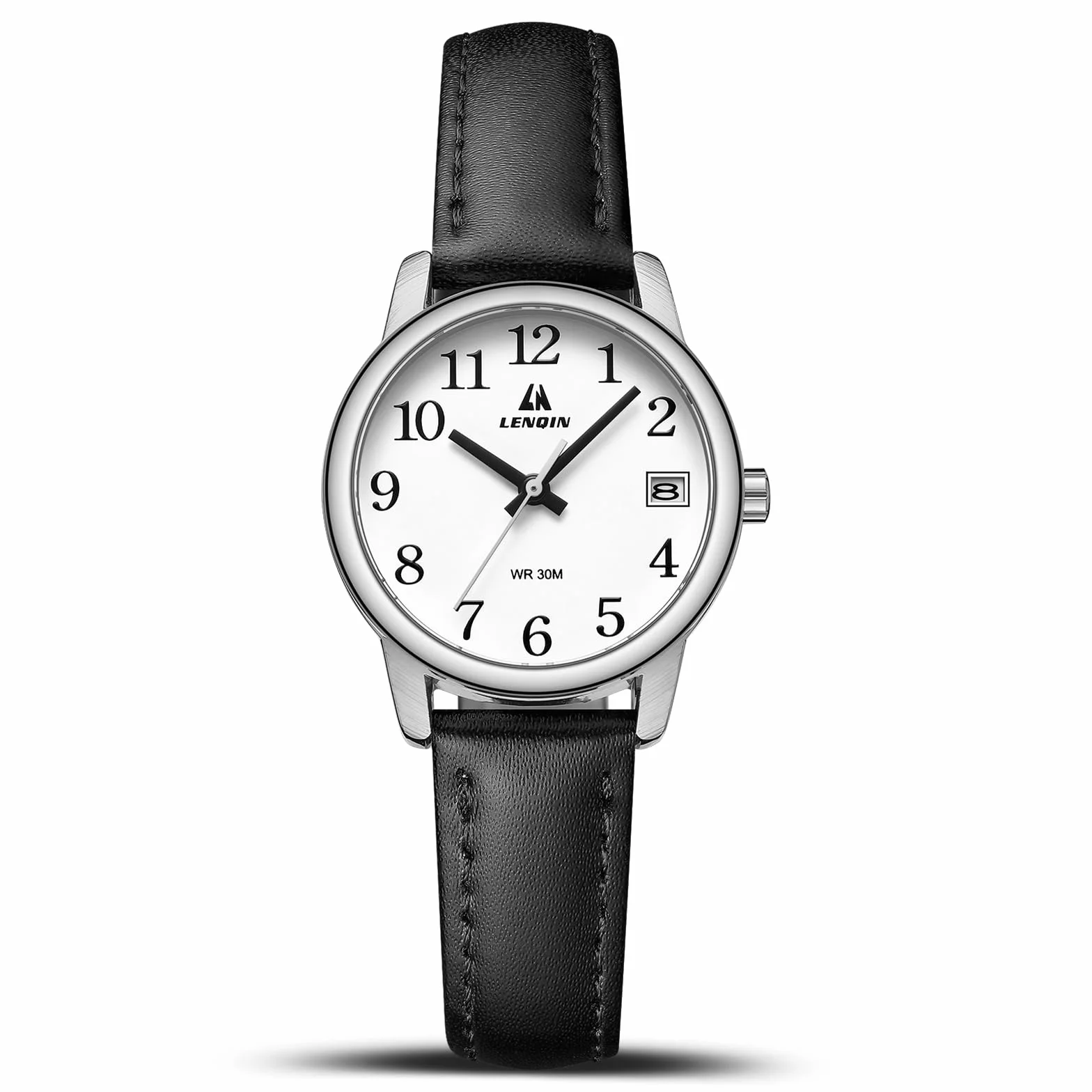 LN LENQIN Relojes Mujer Reloj De Cuarzo Analógicos para Muje Relojes De Pulsera Impermeables para Mujer con Correa De Cuero