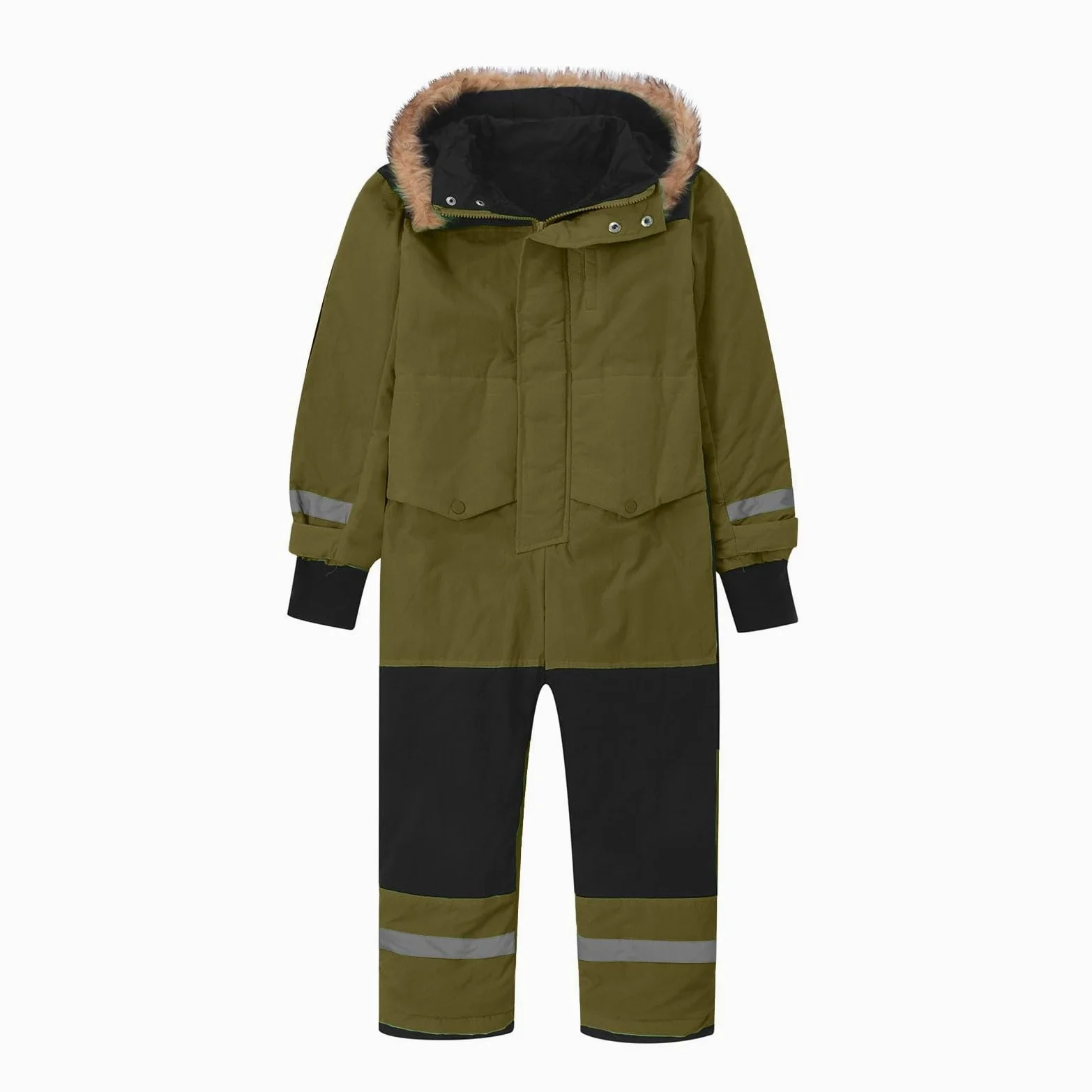 Generisch Traje de esquí térmico, mono de esquí para invierno, cálido, resistente al viento, traje de invierno con barro extraíble, traje de softshell para exteriores