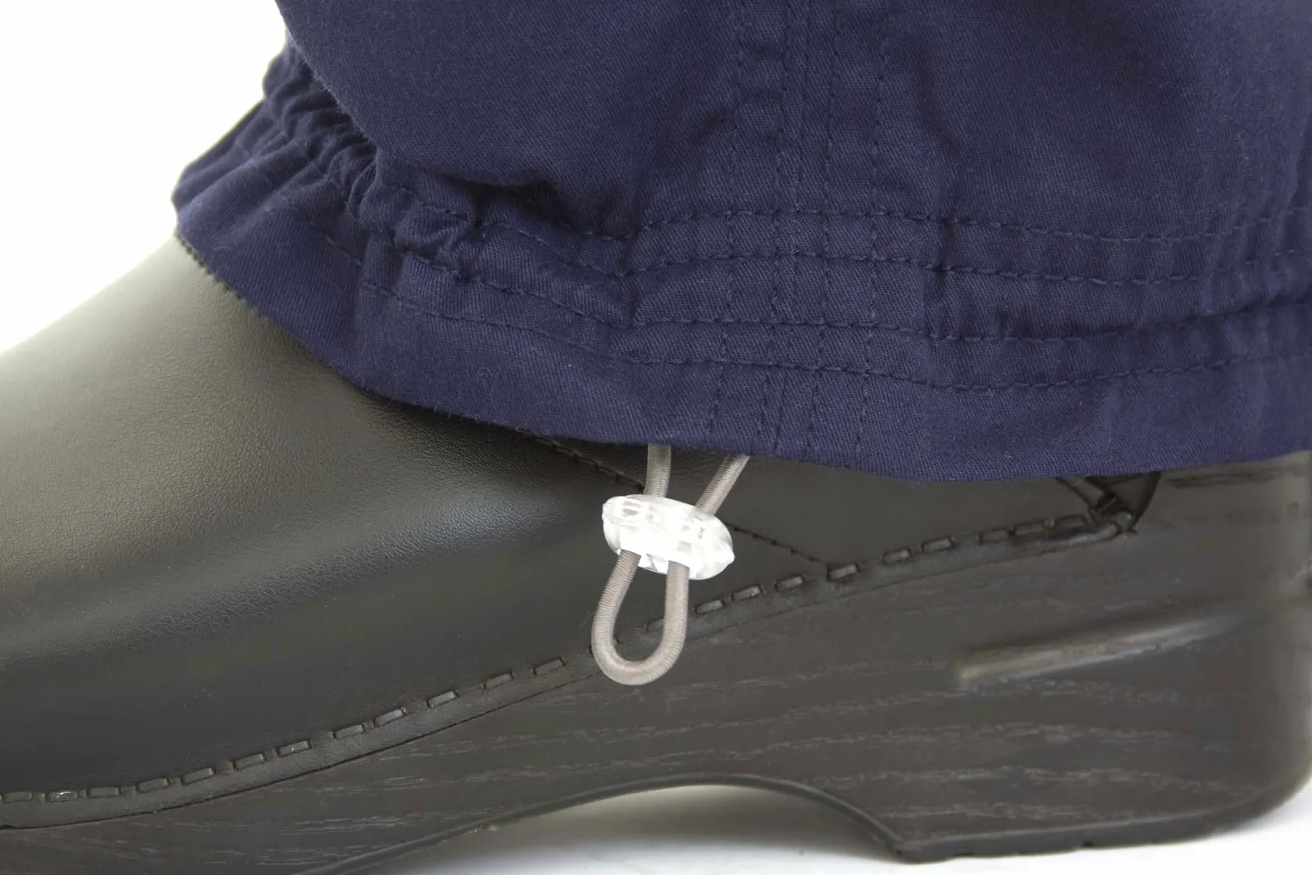 KOI James Elastic - Pantalones quirúrgicos para Hombre con Cremallera y cordón en la Cintura