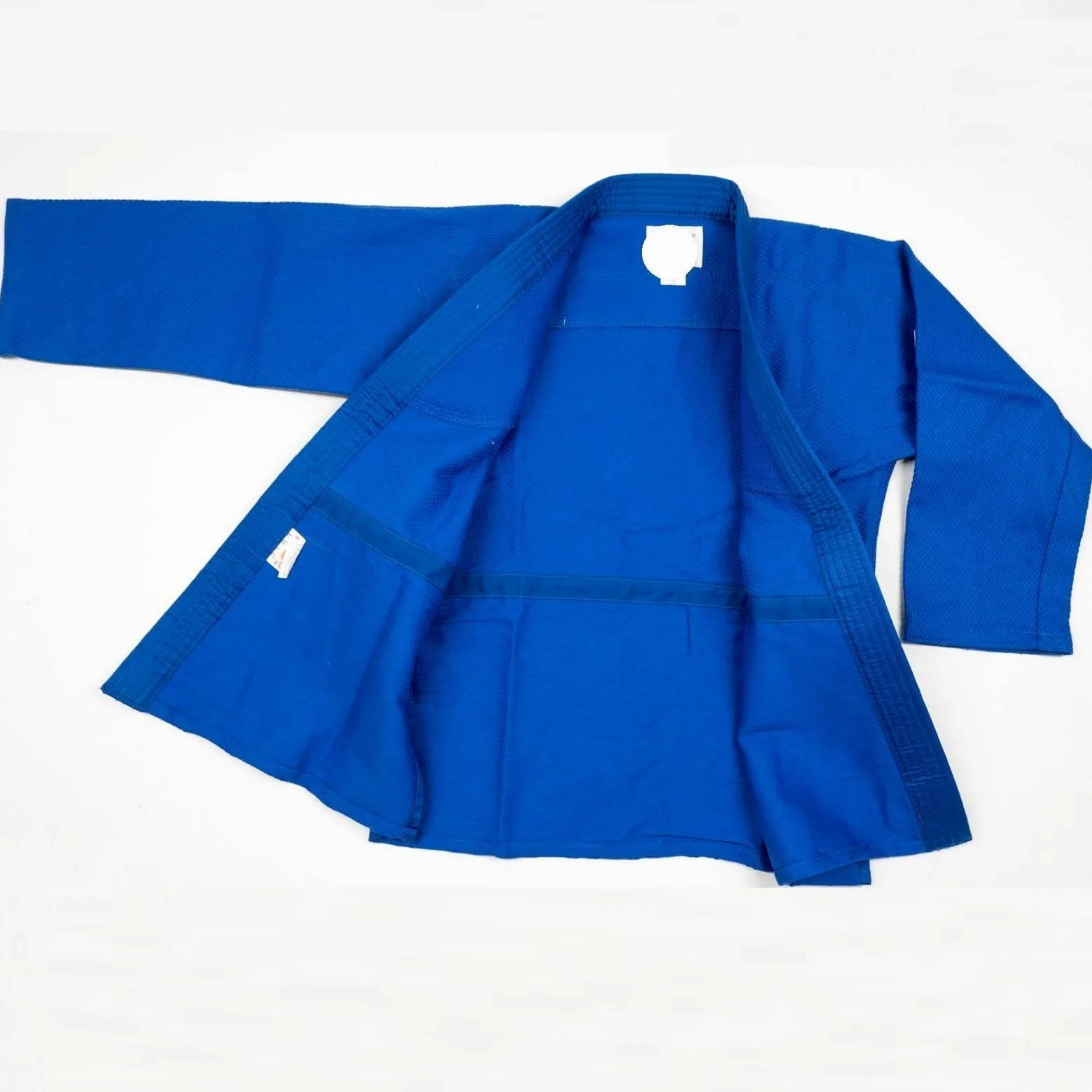 trajes de samurai de taekwondo, Uniforme de Judo Gi blanco y azul en varios tamaños
