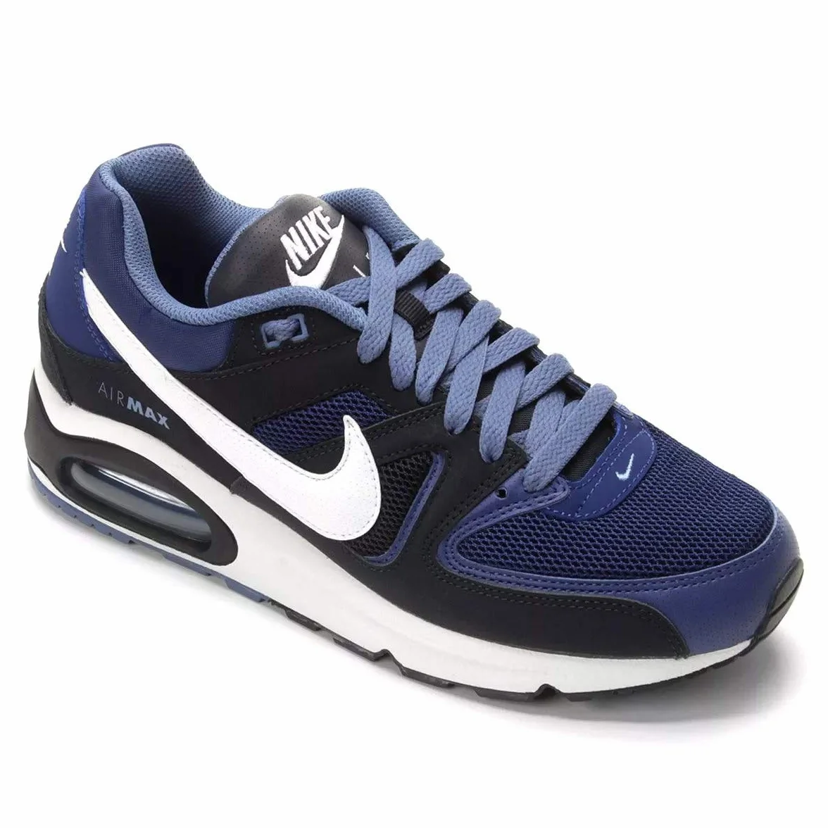 Nike Air MAX Command Zapatillas de Atletismo, Hombre, Multicolor (Deep Royal/White/Dark Obsidian 410), 41 EU (7 UK)