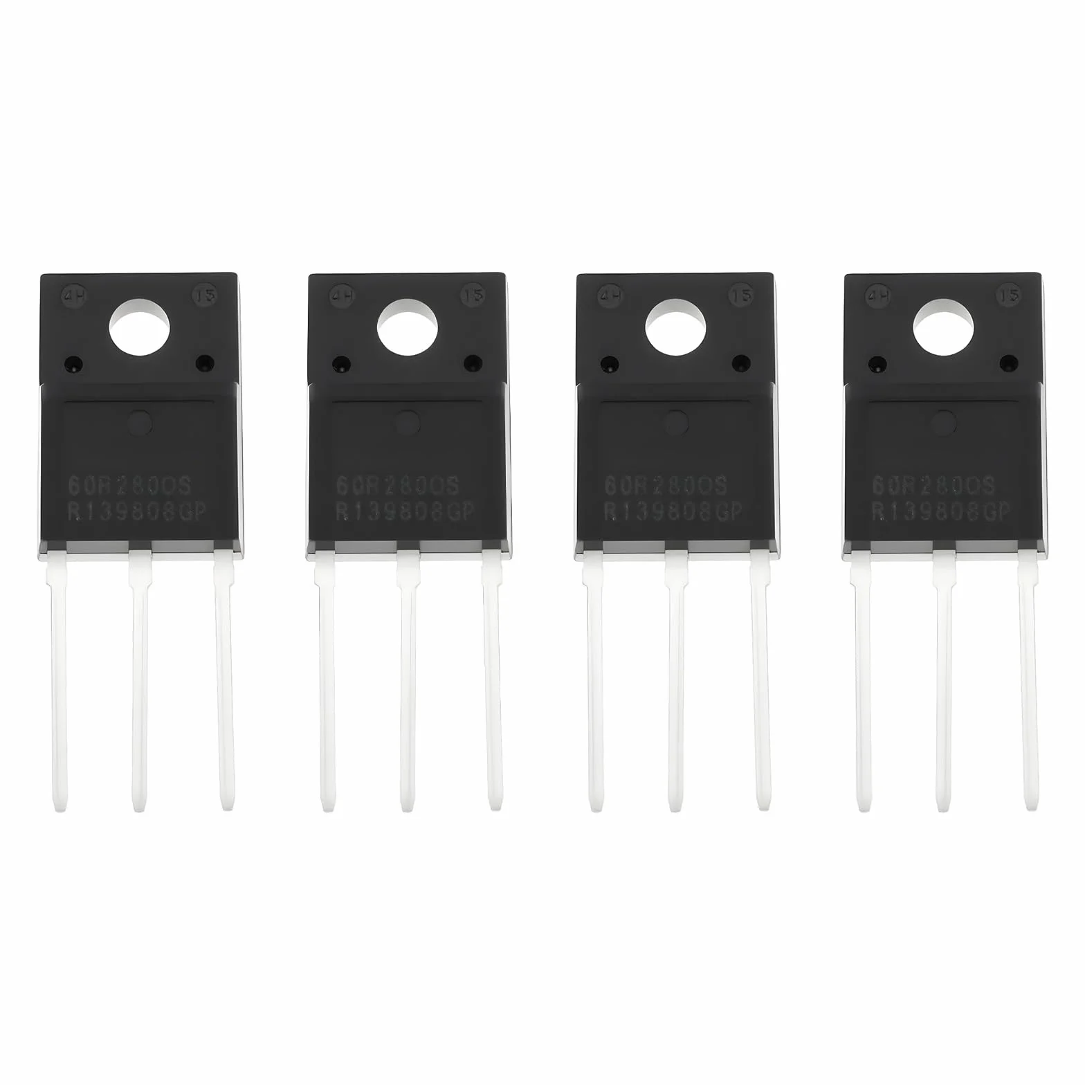 ECSiNG MMF60R280QS TO-220 Tubo de efecto de campo de iones de cristal líquido 4 unidades