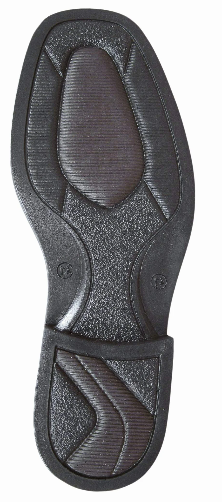 DIAN - CONGRESO Zapato con Cierre de elásticos Laterales, de Piel Micro D’Cover Plus®, Negro (Numeric_45)