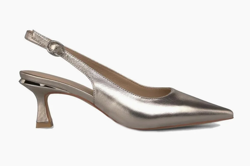 Zapatos de tacón Destalonados Alma en Pena V262202 en Color Bronce - Zapatos de Fiesta para Mujer - Mujer