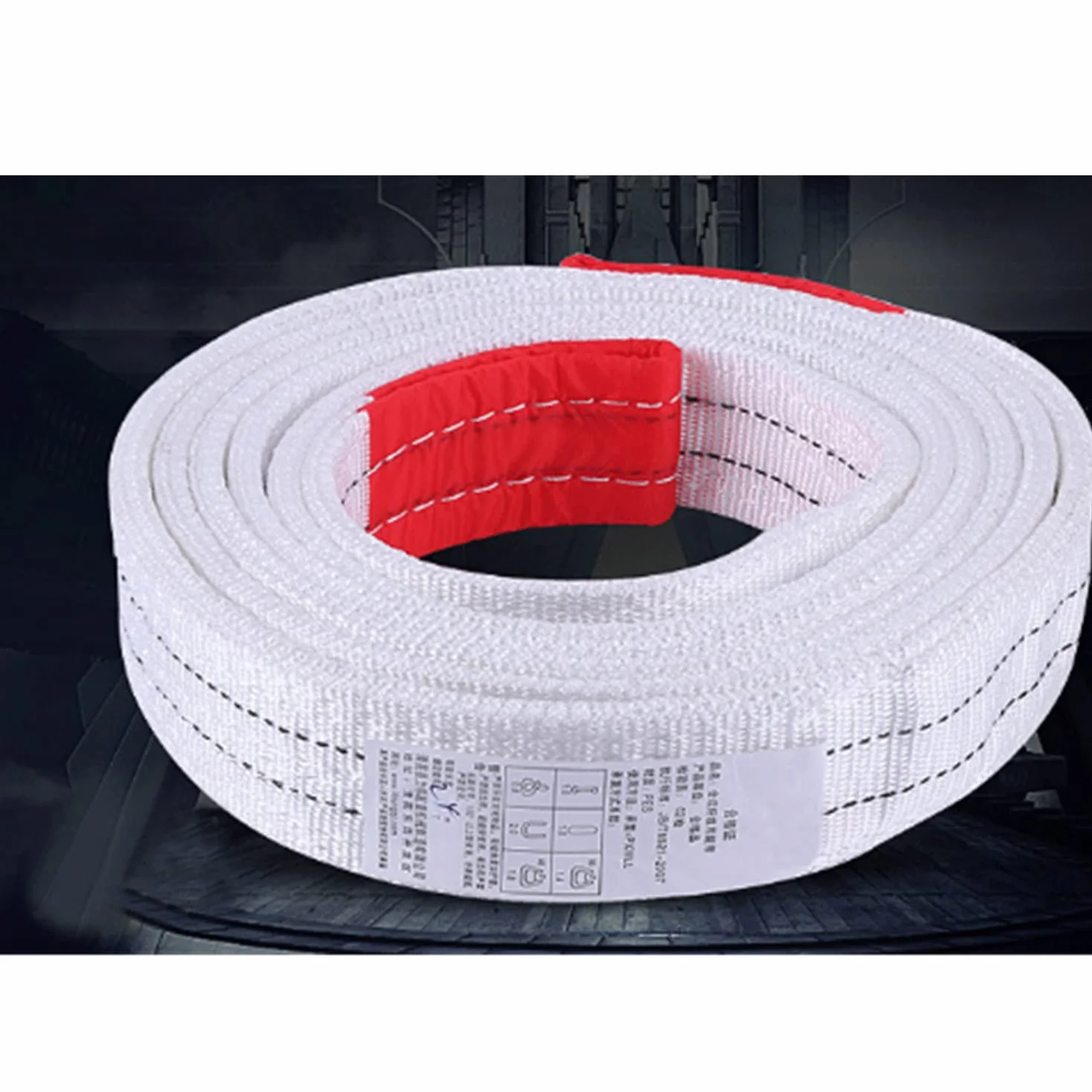 Cinta de Elevación de Poliéster 2 m, 2000 kg, 4 Capas