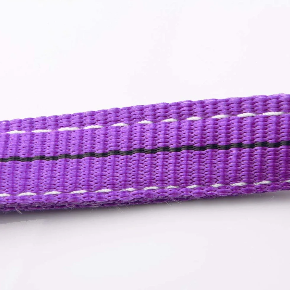 Correa de elevación de poliéster dúplex 1T 1M Morado