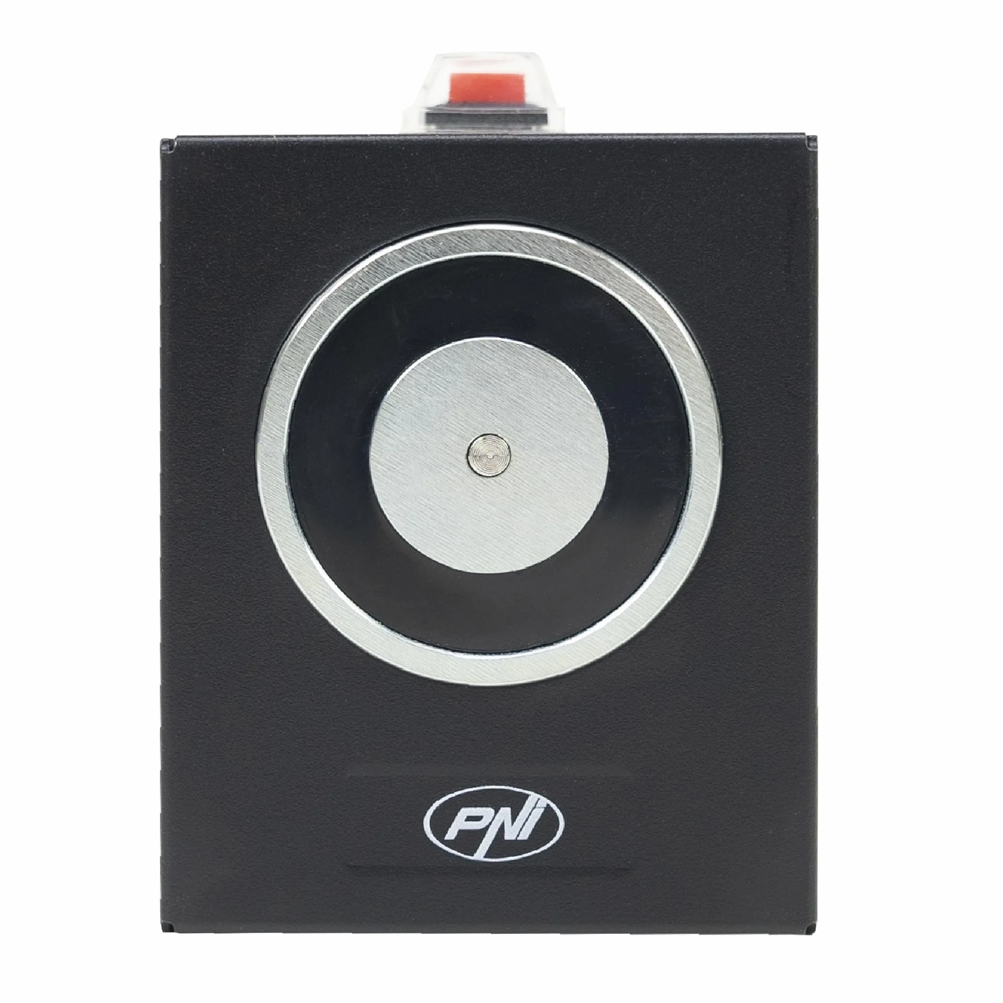 Electroimán PNI EM50KG 50 kg 12/24 V montaje en pared negro