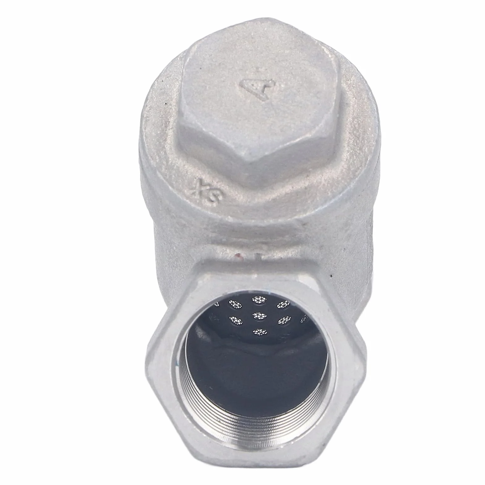 Filtro tipo Y de acero inoxidable 304, rosca hembra 3/8 pulgadas DN10 para agua, aceite y gas