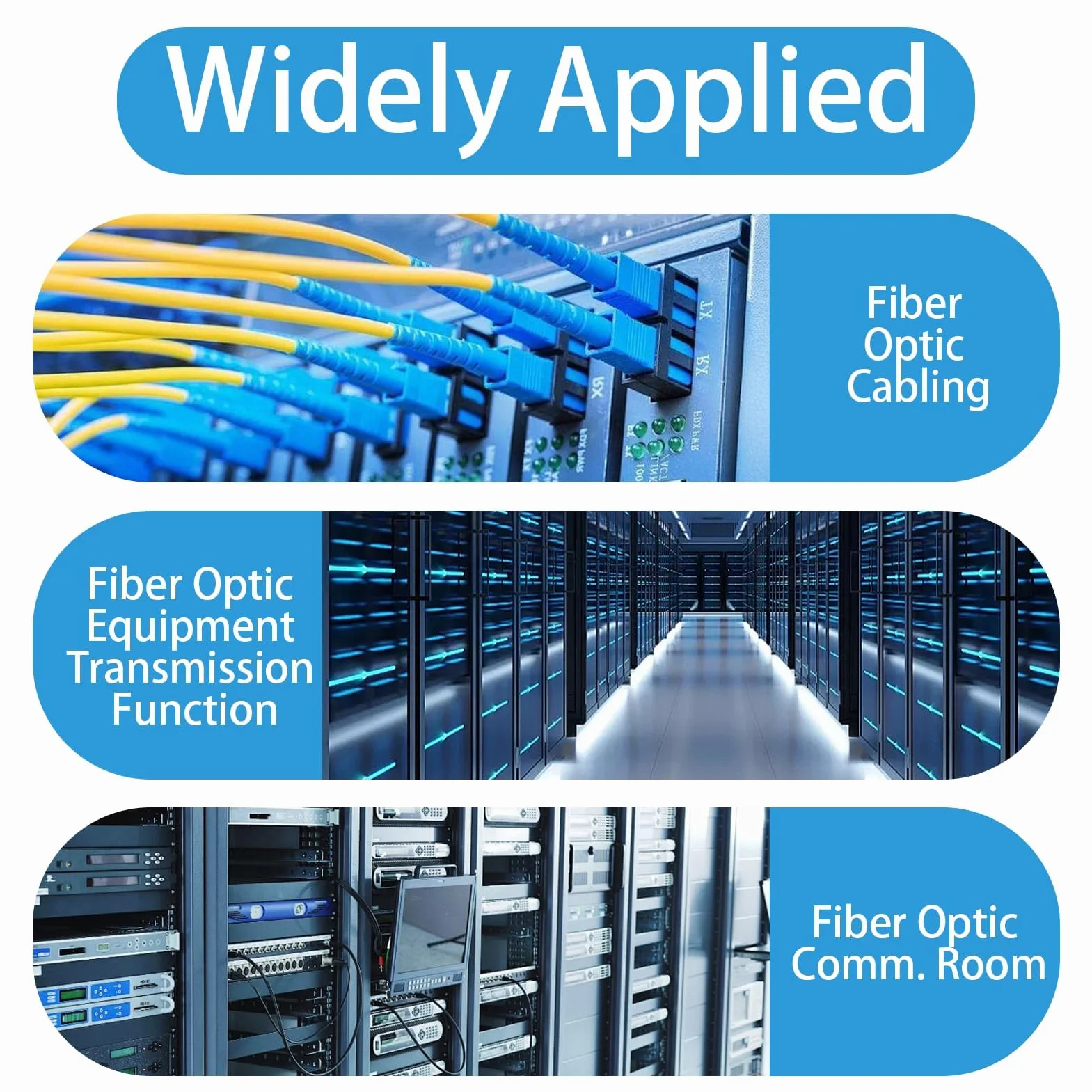 Conector de fibra óptica LC-LC dúplex monomodo UPC acoplador 10 unidades para FTTH