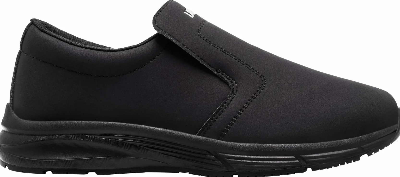 LARNMERN Zapatos Cocina Slip-On Hombre Anti-Deslizante Zapatillas Zapatos de Trabajo Impermeable Calzado Chef Hostelería sin Puntera