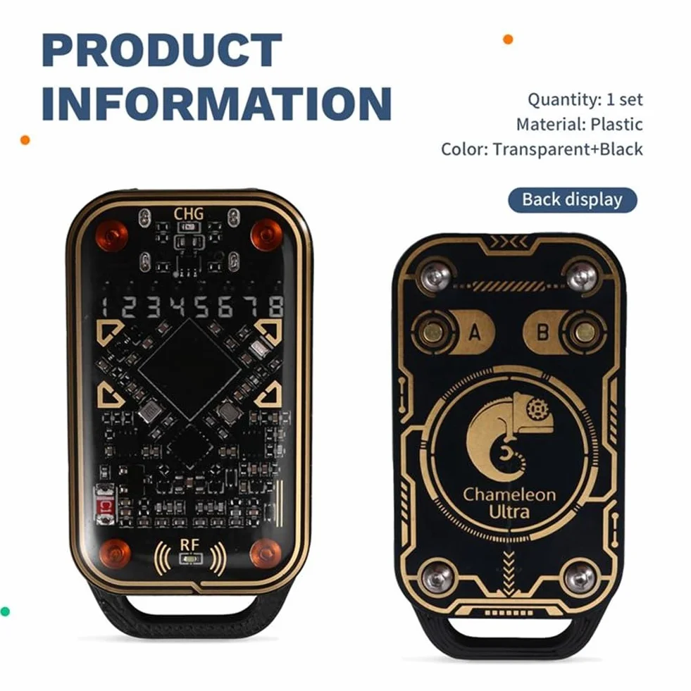 Emulador de Tarjeta Inteligente RFID Chameleon Ultra V3.0 Copiador NFC 125kHz 13.56MHz