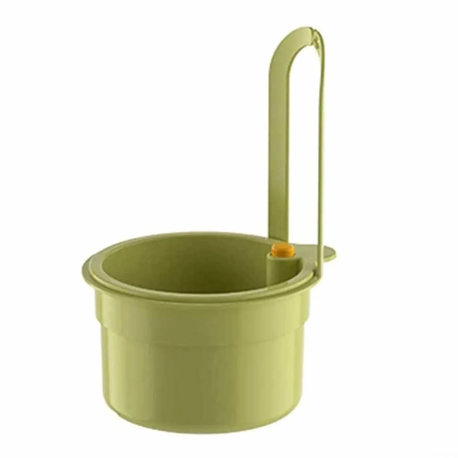 Cesta de drenaje colgante para fregadero ABS verde filtración cocina colado residuos alimentos