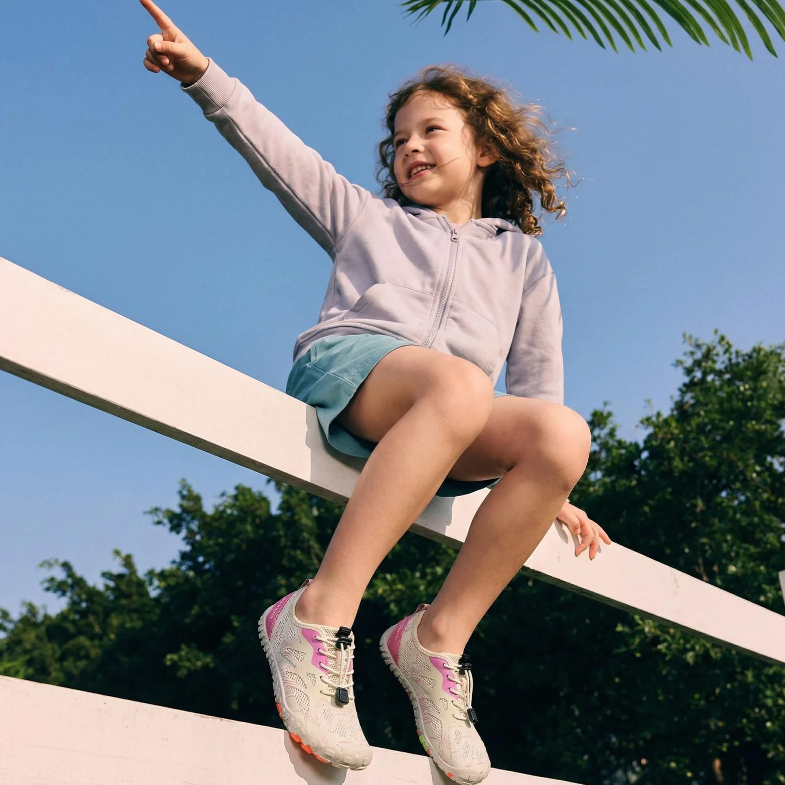 IceUnicorn Niños Barefoot Zapatillas Outdoor Trail Running Zapatillas Playa Niño Niña de Agua Escarpines Antideslizante