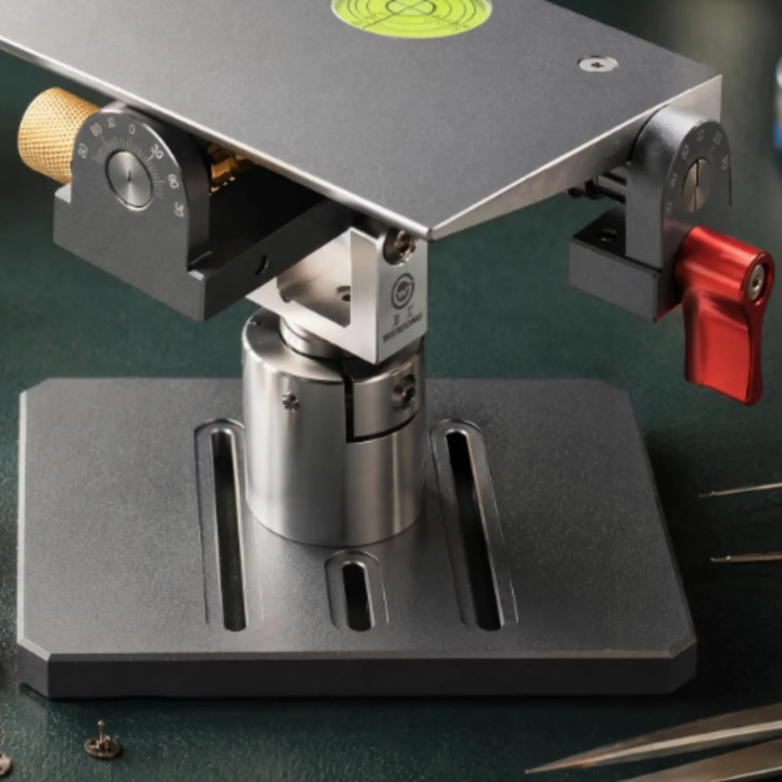 Tablero con Estable Soporte con Base Versátil Herramienta para Relojeros, Joyeros