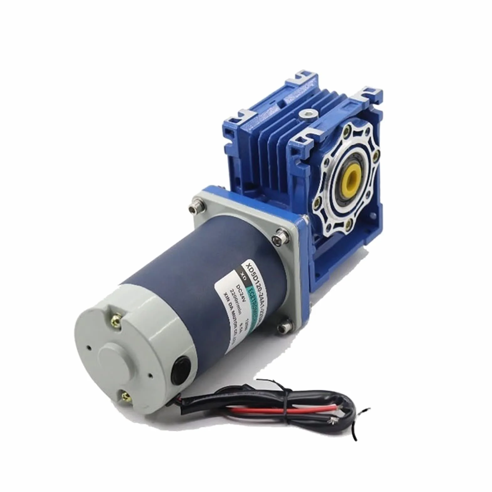 Motor paso a paso Nmrv40 RV40 12V 24V DC reductor engranajes gusano baja velocidad