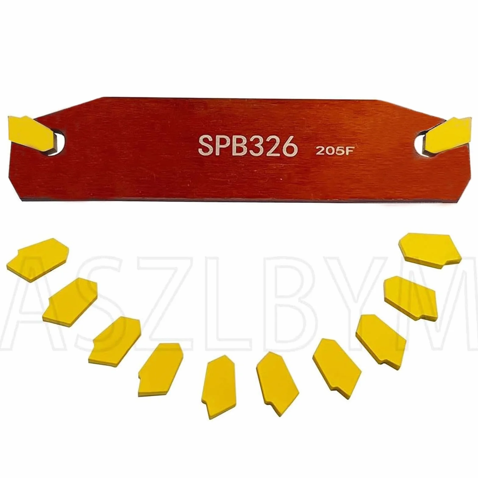 SPB326 SPB26-3 SP300 SMBB1626 Herramienta de corte de ranura 12 plaquitas de metal duro 3 mm