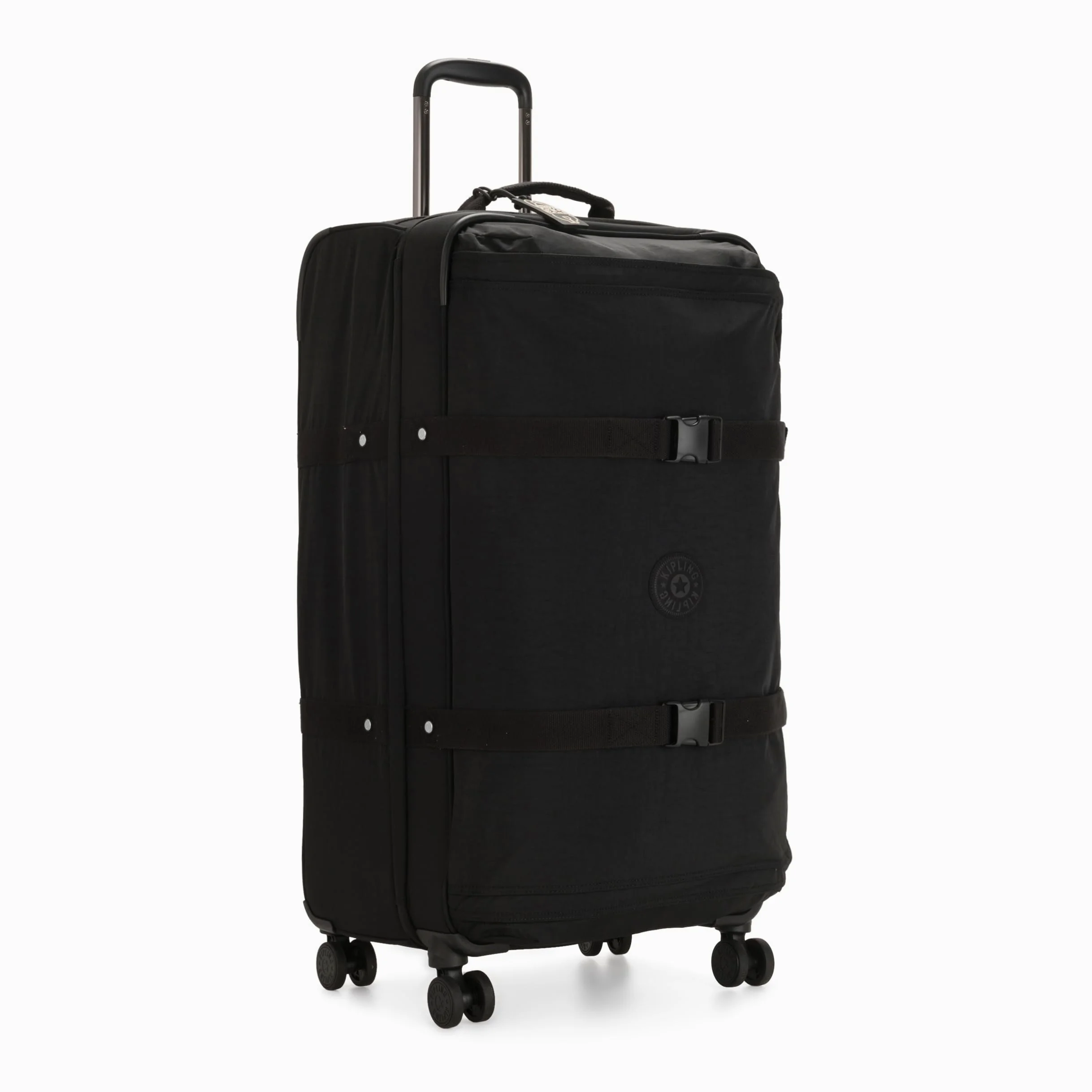 Kipling Spontaneous L Equipaje Grande con Ruedas, Vertical, Black (Negro)