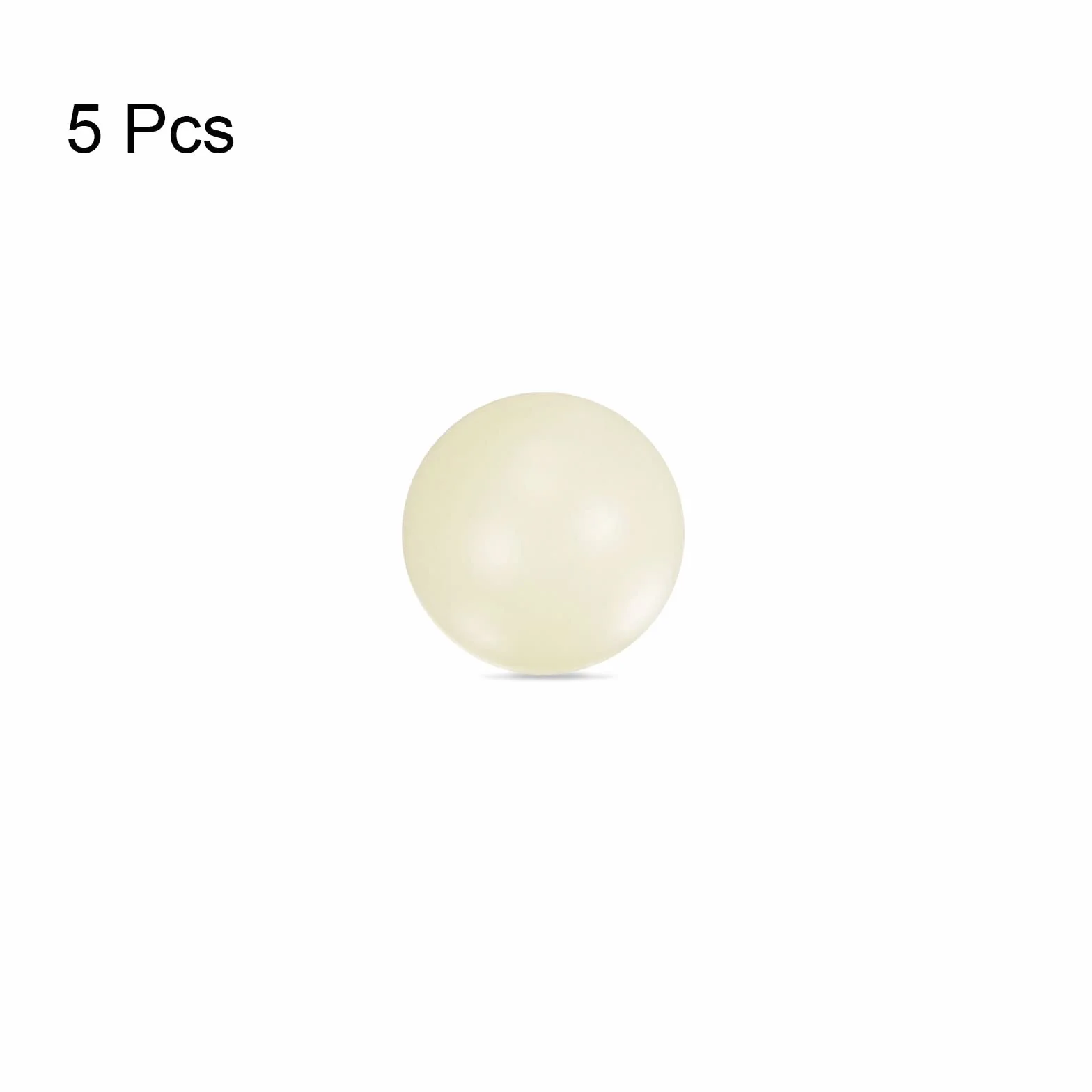 POM Nylon Bolas Plástico Sólido 15mm G3 Precisión Rodamiento Bola