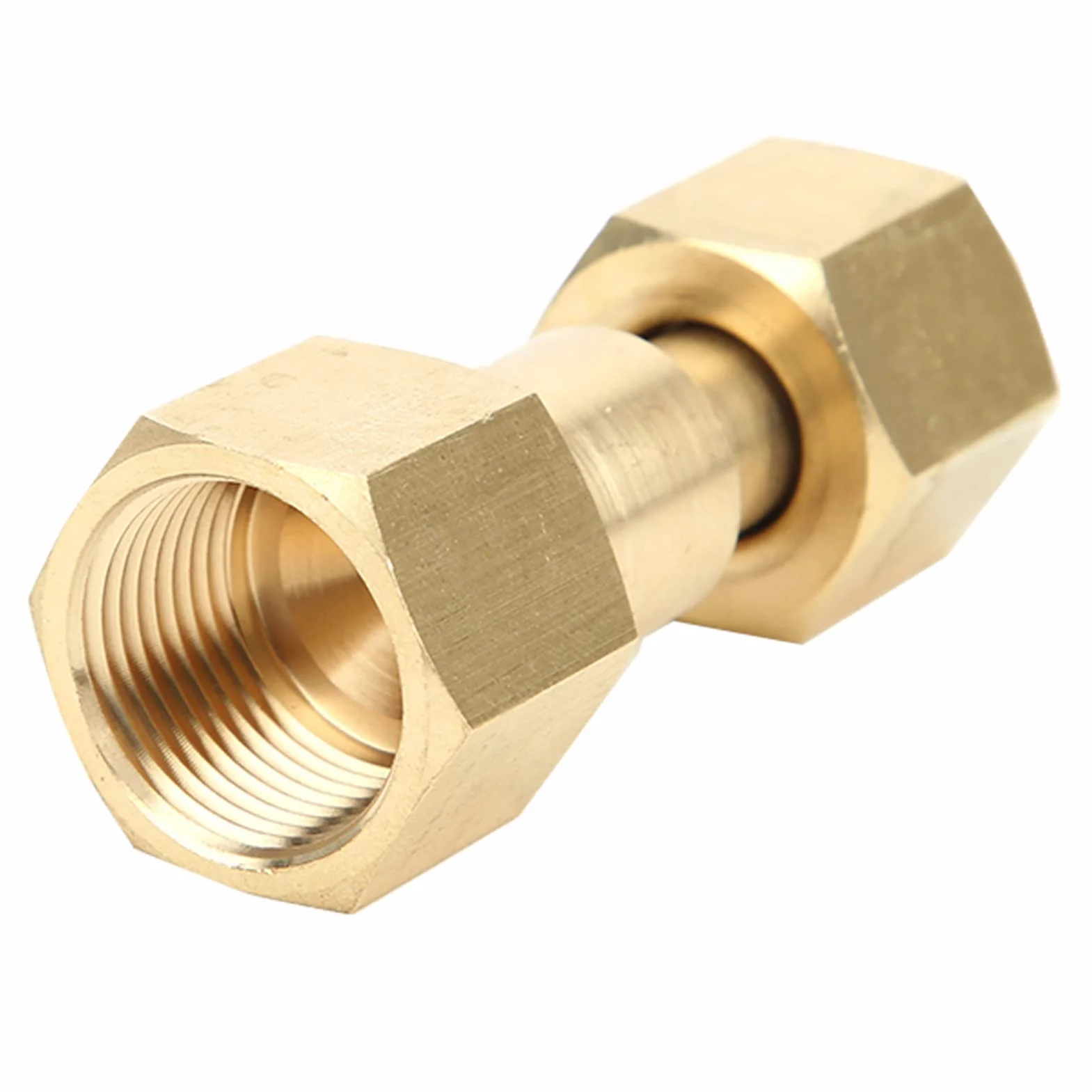 Adaptador de Cilindro CGA-320 a CGA-580 Tanque de CO2 a Regulador de Argón