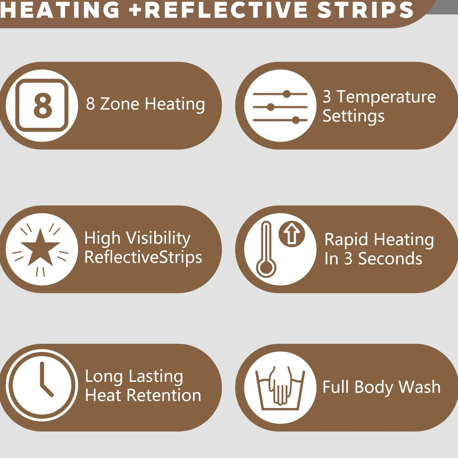 Chaqueta calefactable, Chaqueta de Alta Visibilidad, Abrigos térmicos, Chaqueta de Trabajo Impermeable con Tiras Reflectantes, para Acampar al Aire Libre y senderismoGreen,4XL