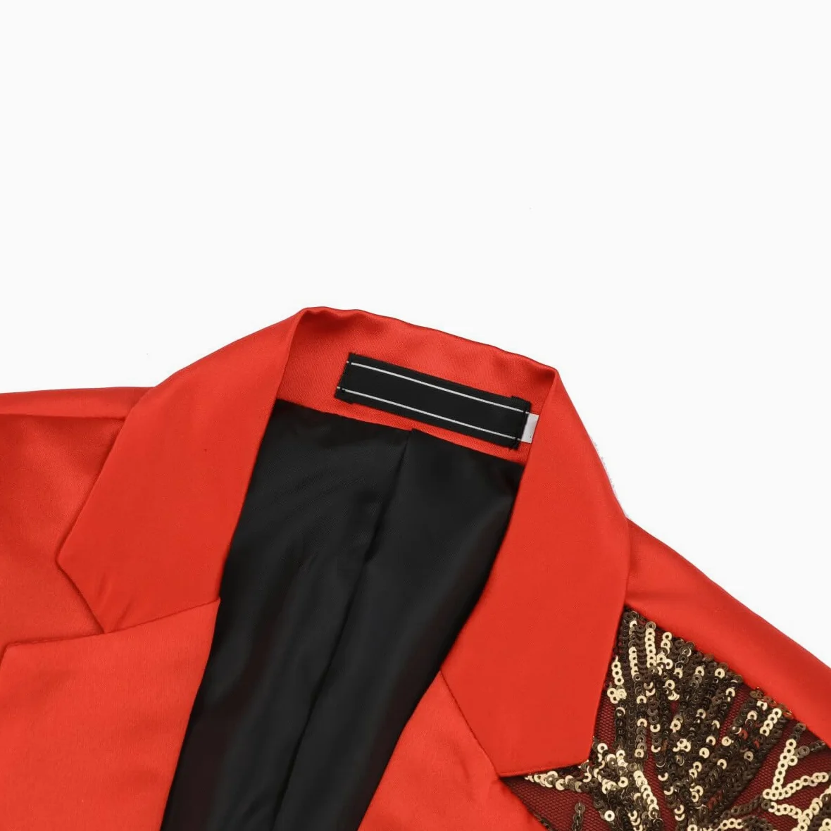 Allthemen Chaqueta Casual para Hombre Chaqueta de Trajes Ajustados Chaqueta con Estampado Floral de un botón Cena Ropa de Fiesta