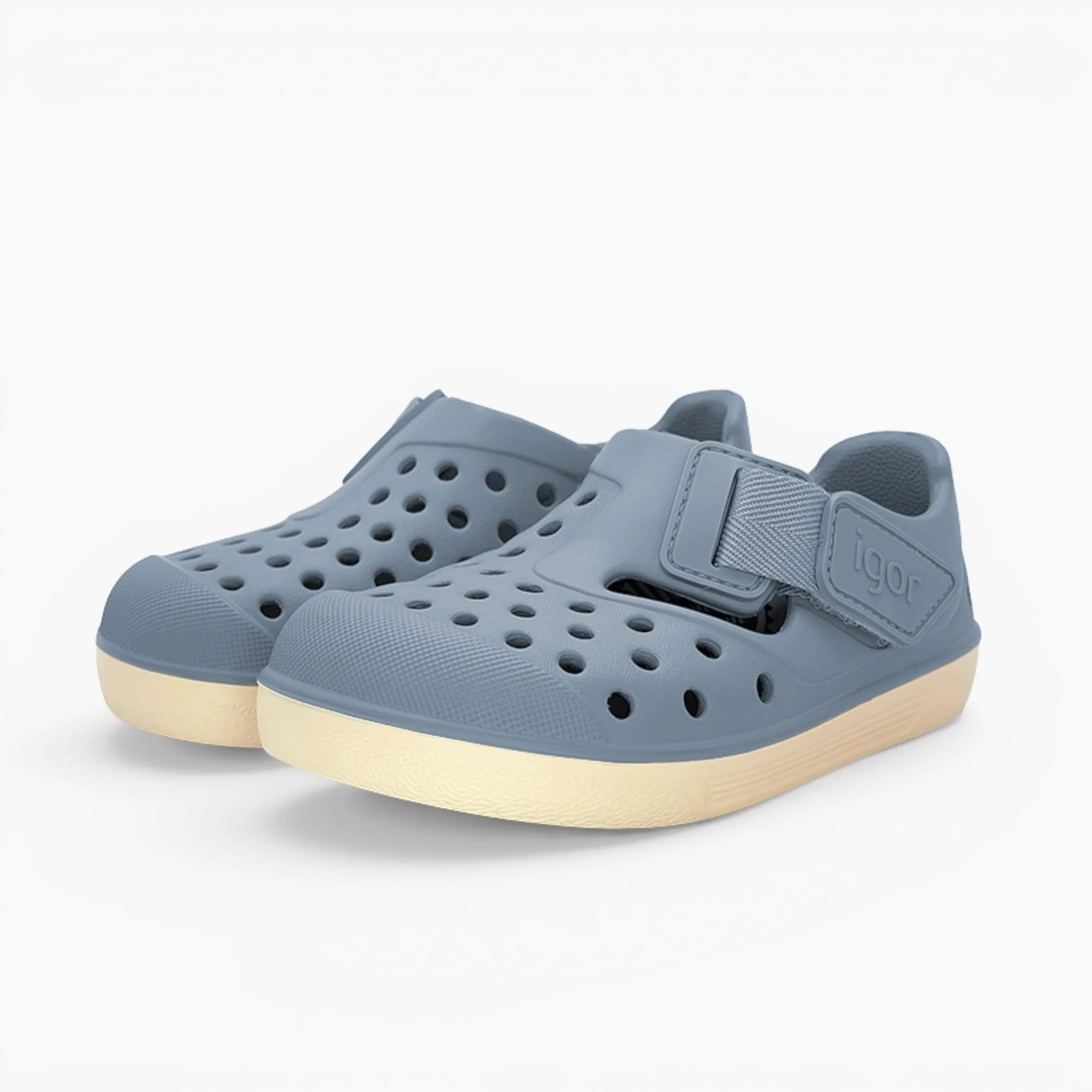 Pisamonas Cangrejeras Zueco Barefoot Malibu Suela Crema