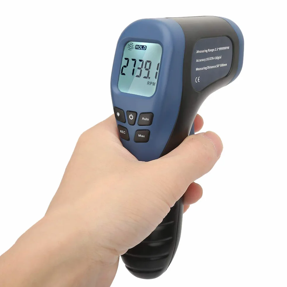 TL900 Tacómetro Digital Sin Contacto Portátil Medidor de RPM Automotriz