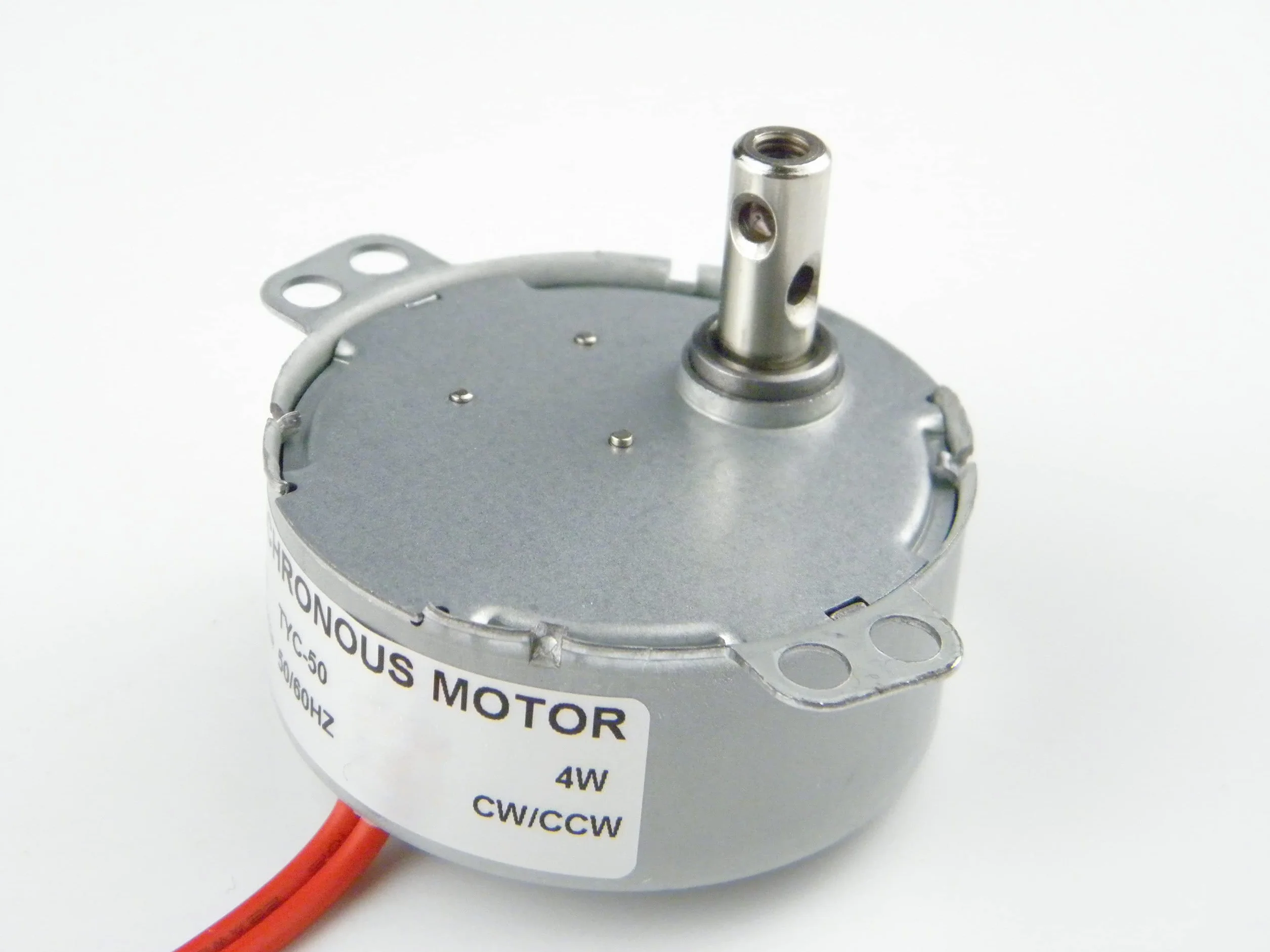 CHANCS TYC-50 Motor de engranaje reductor 220V 15-18r/min CW Plataforma giratoria