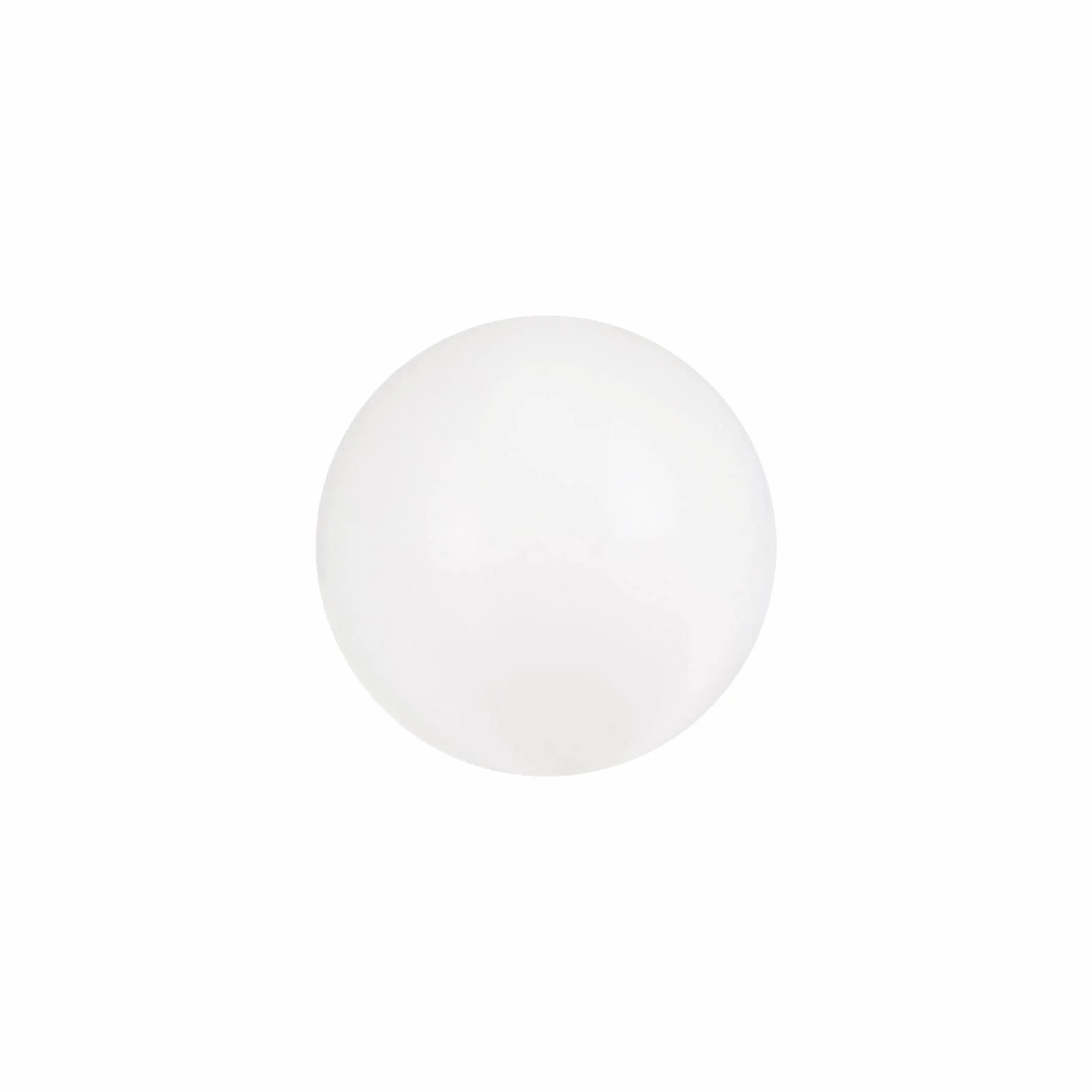 sourcing map PA Nylon Sólido Plástico Bolas 36mm G3 Precisión Rodamiento Bola