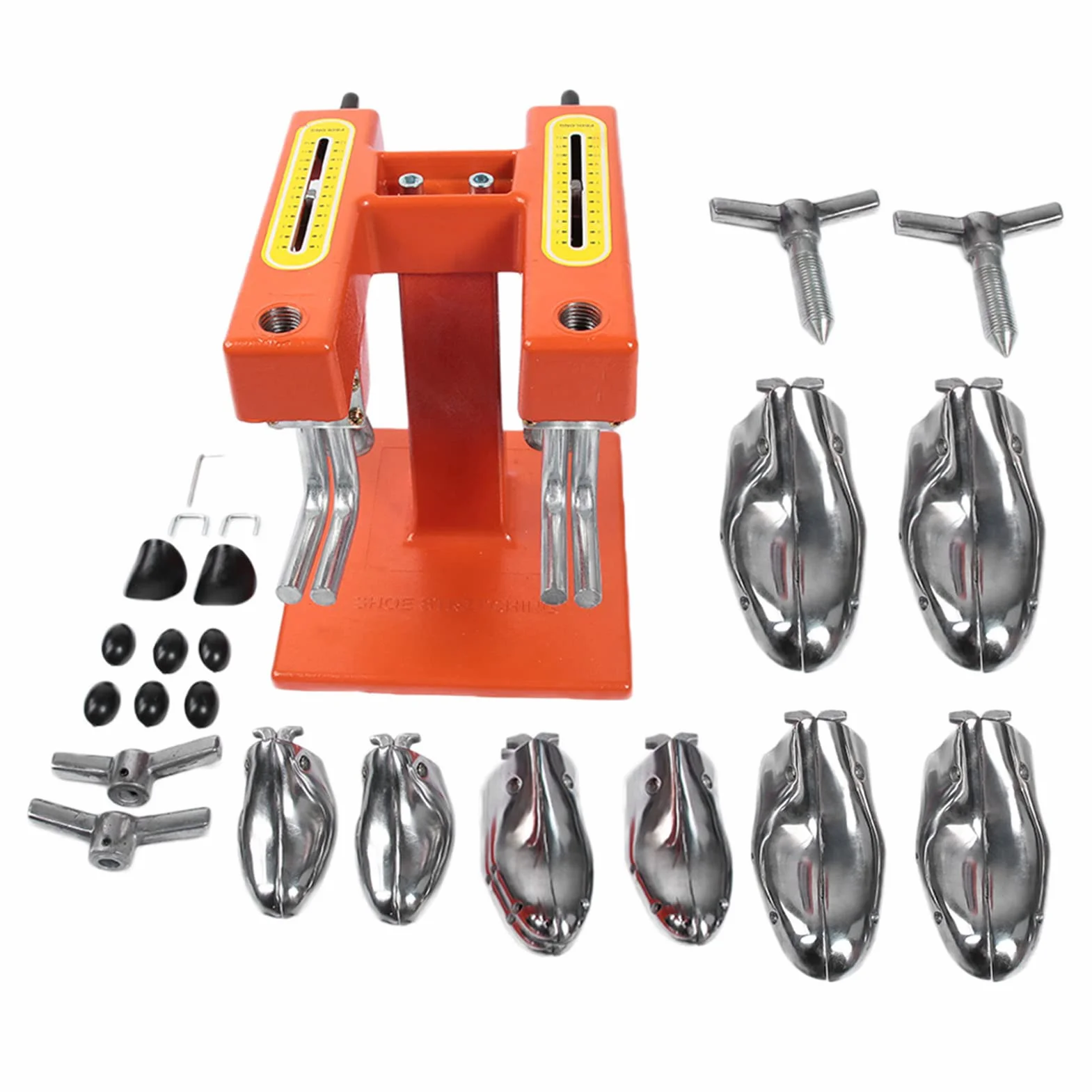 Expansor de Zapatos Unidireccional, Herramienta Eficiente para Ajustar el Calzado en Casa con 4 Pares de Hormas