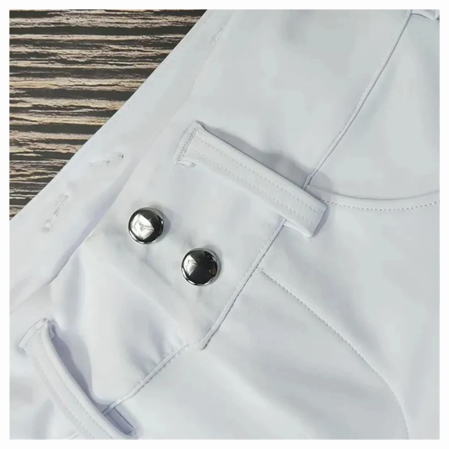 Pantalones Montar a Caballo Mujer Pantalones de equitación con Cremallera y Botones for Mujer, Mallas ecuestres, Deportivas competición(Black,L)