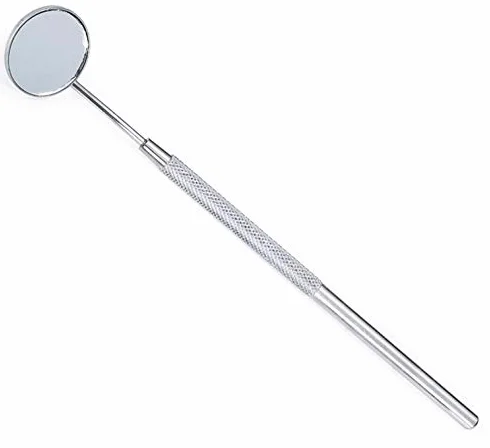 Espejo dental de acero inoxidable 16 cm para dentista