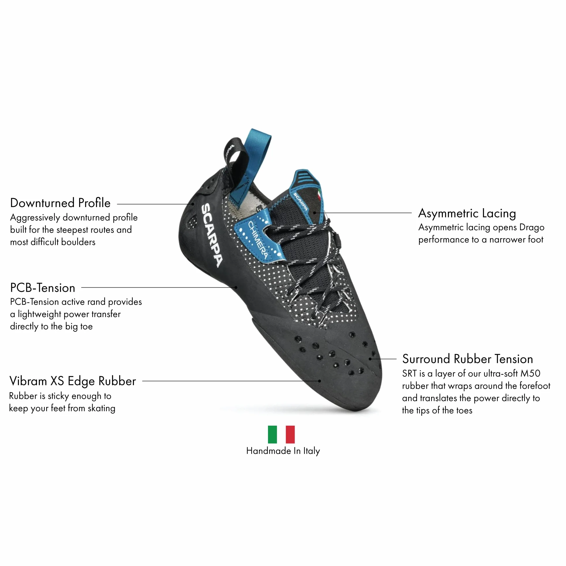 Chimera Fzc Scarpa Zapatillas de Escalada Unisex Adulto