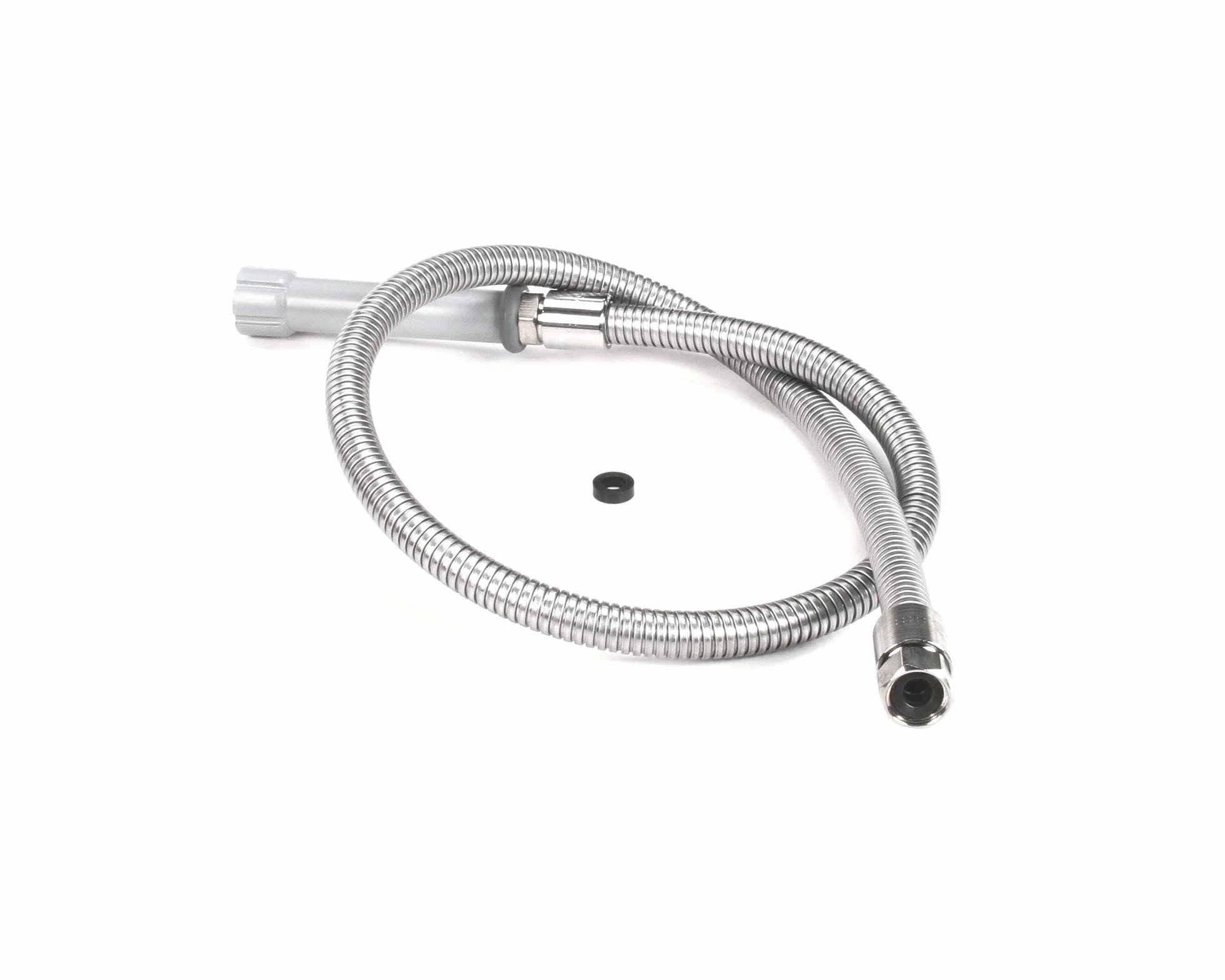 T&S Brass B-0050-H Manguera flexible de acero inoxidable de 50 pulgadas
