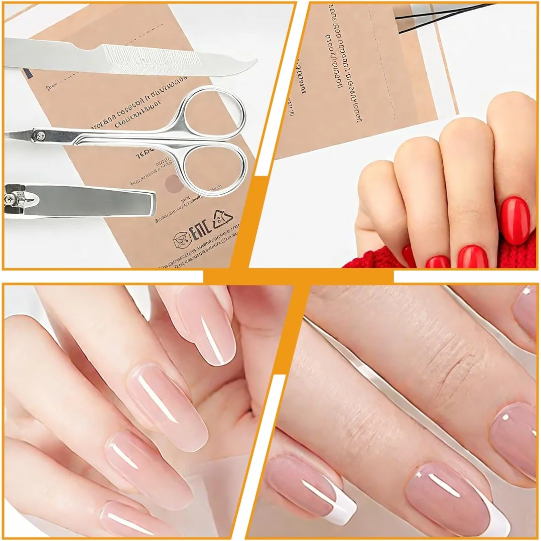 Bolsas esterilizacion manicura autosellables 75 x 150 mm para esteticistas