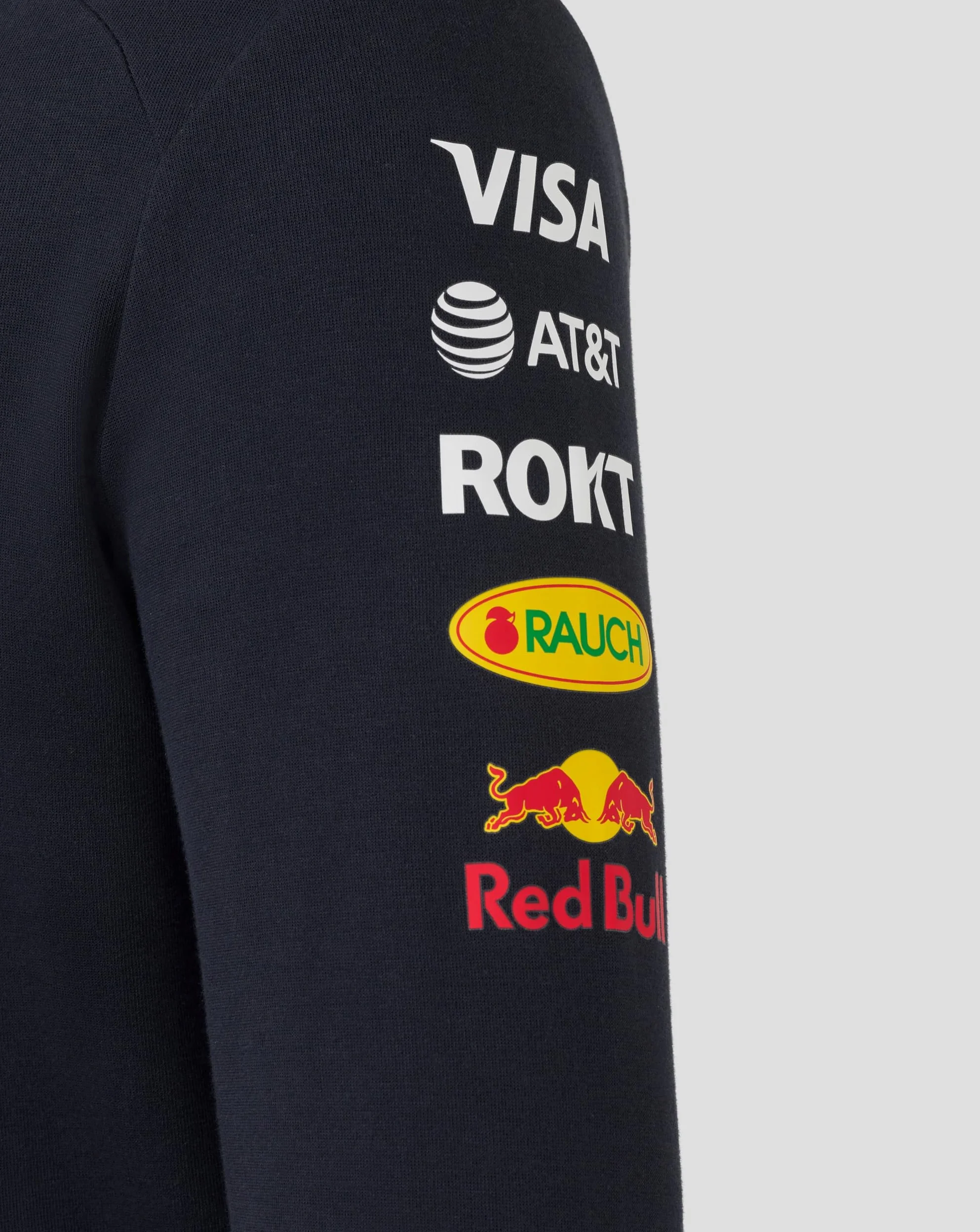 Castore Red Bull Racing F1 2025 Team - Sudadera con capucha y cremallera completa