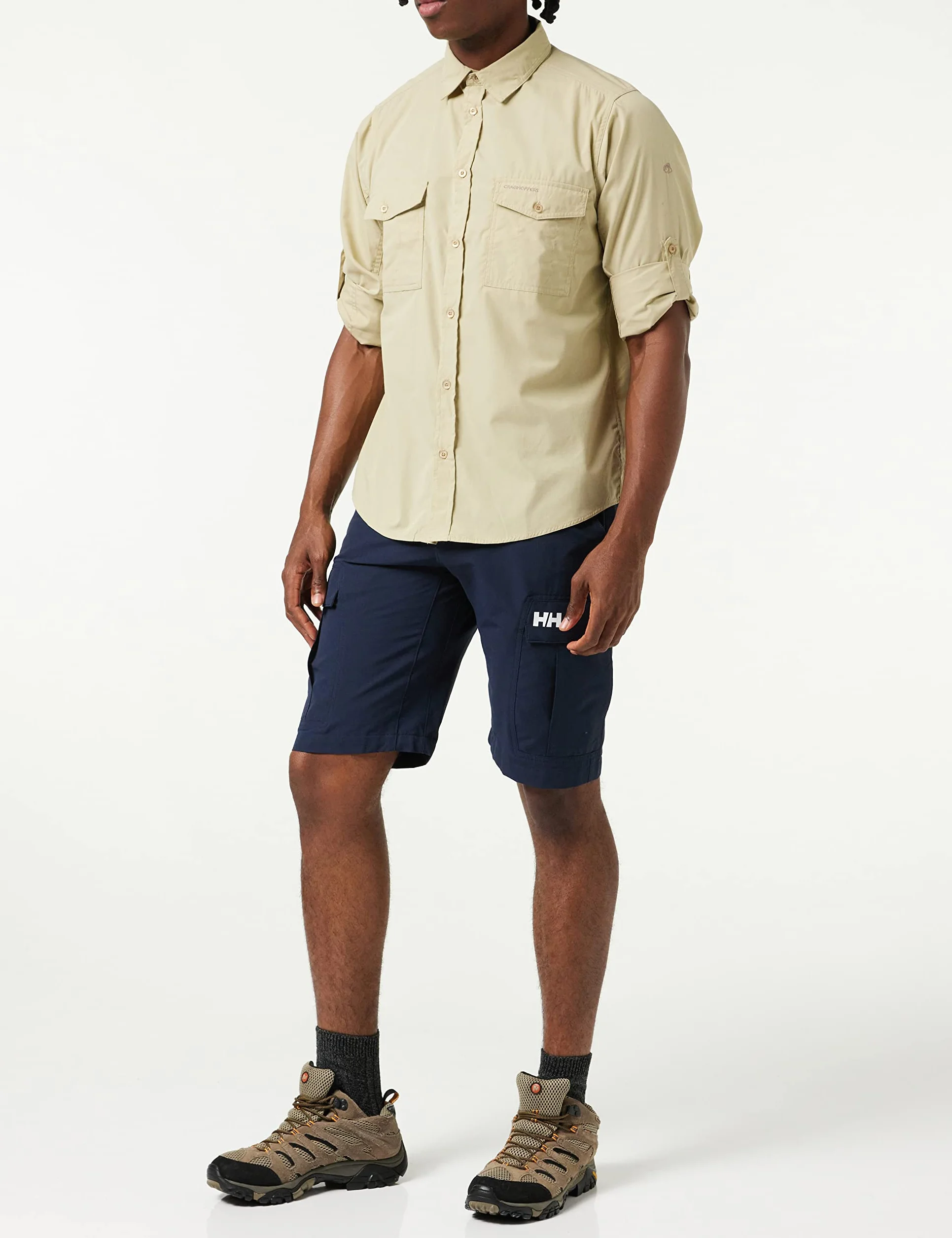 Helly Hansen Hombre HH Quick-Dry Pantalones Cortos Cargo