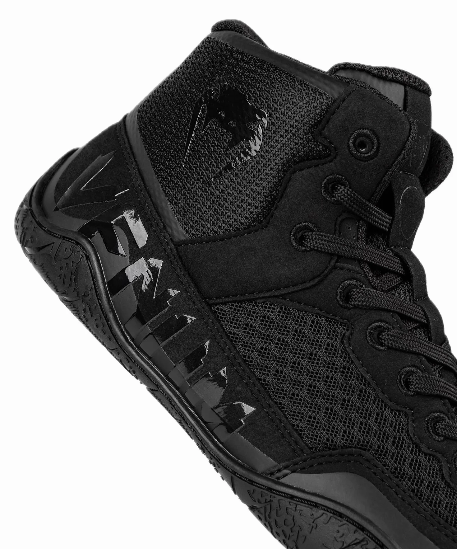 VENUM Elite Zapatos de Lucha - Negro/Negro - 45