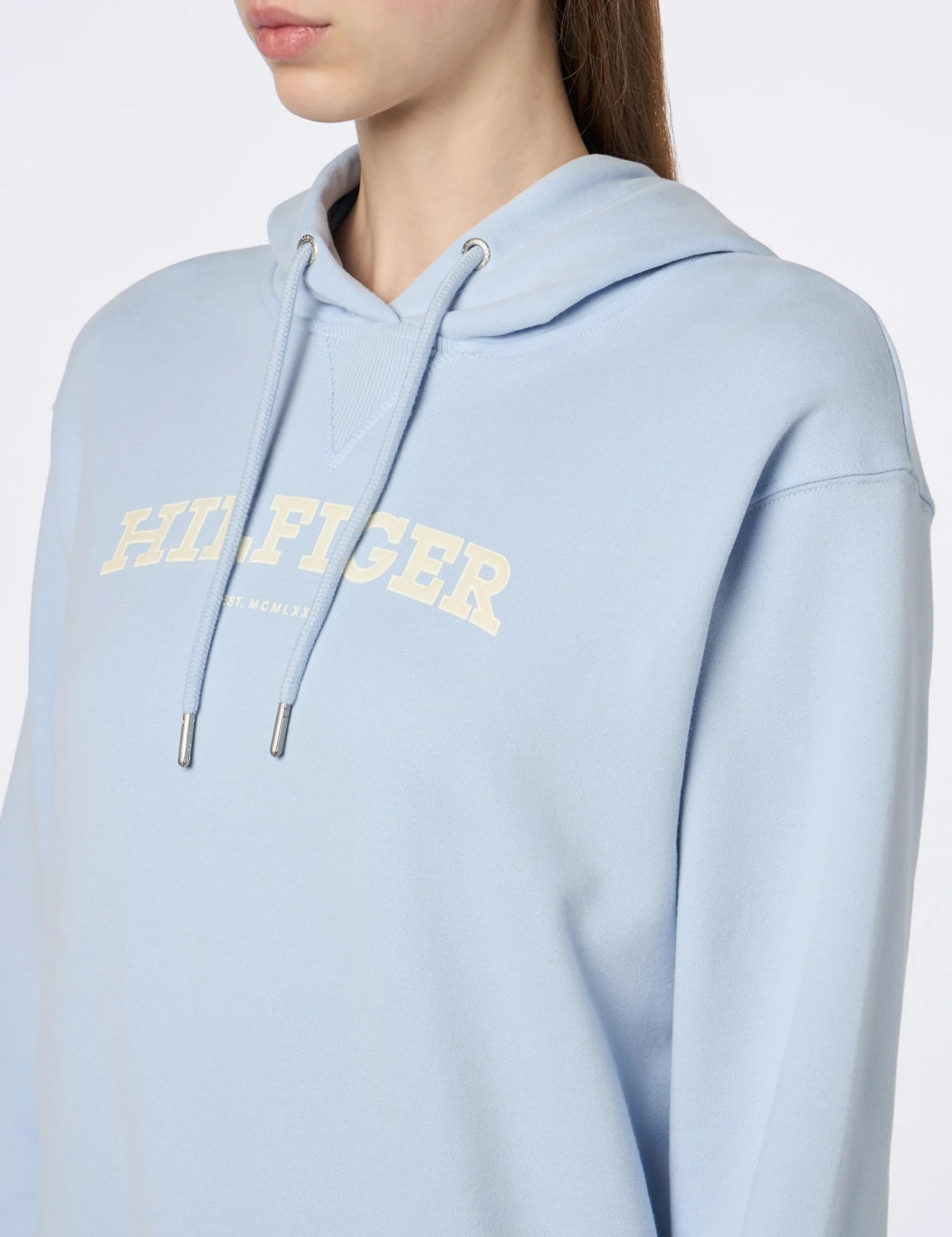 Tommy Hilfiger Mujer Sudadera con Capucha