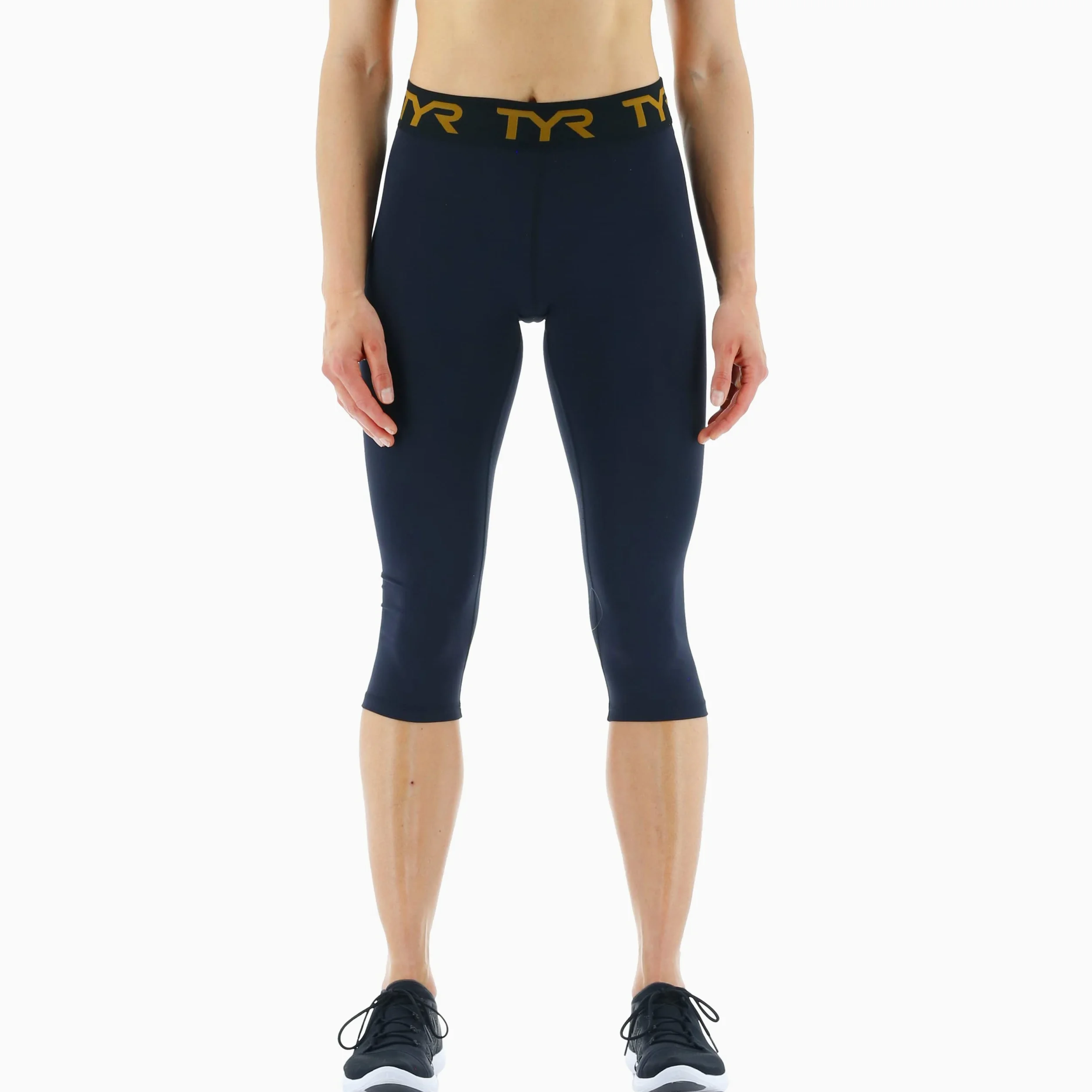 TYR Mallas Deportivas de Media Altura - Leggings Mujer