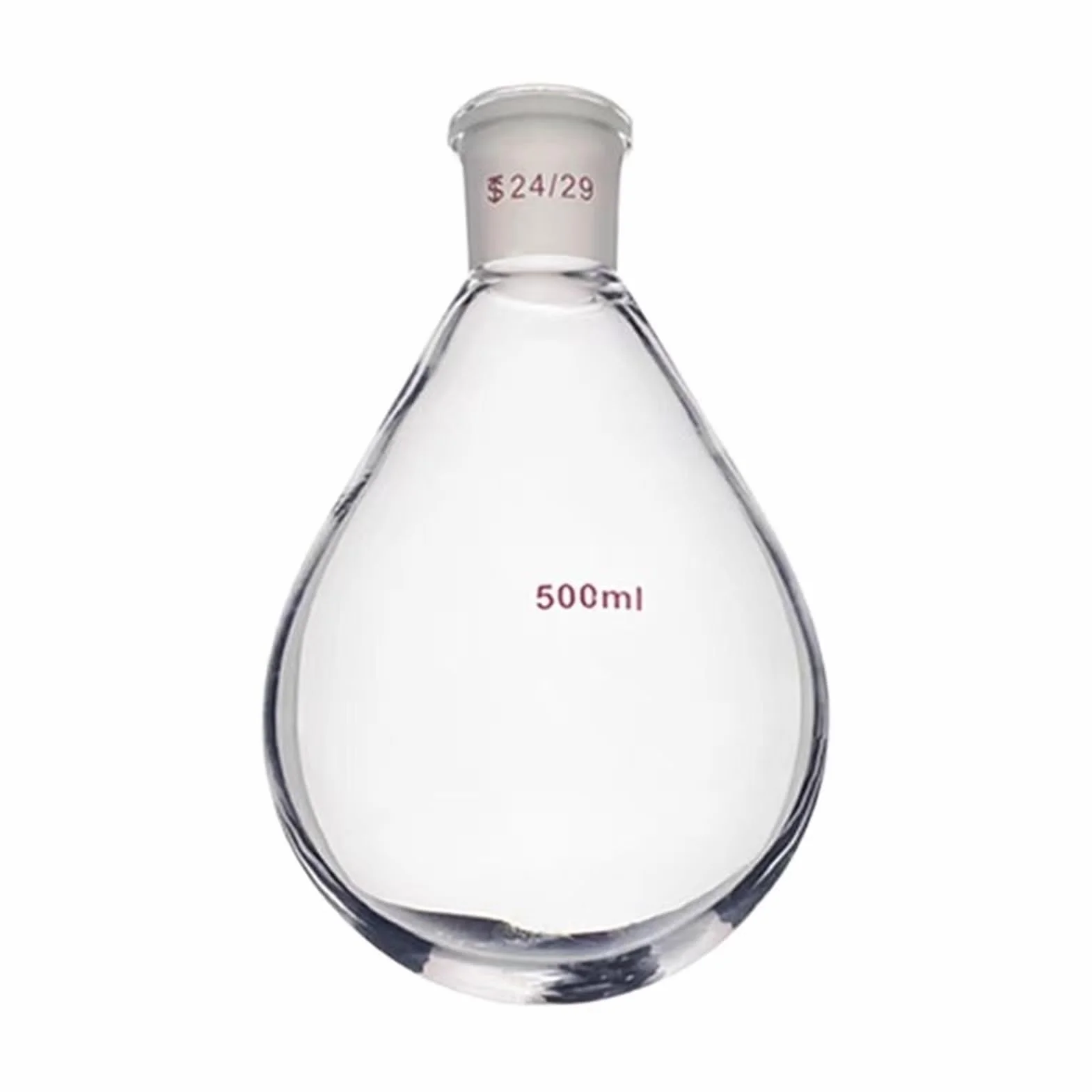 Matraz piriforme vidrio laboratorio 24/29 250 ml 500 ml 1000 ml 2000 ml