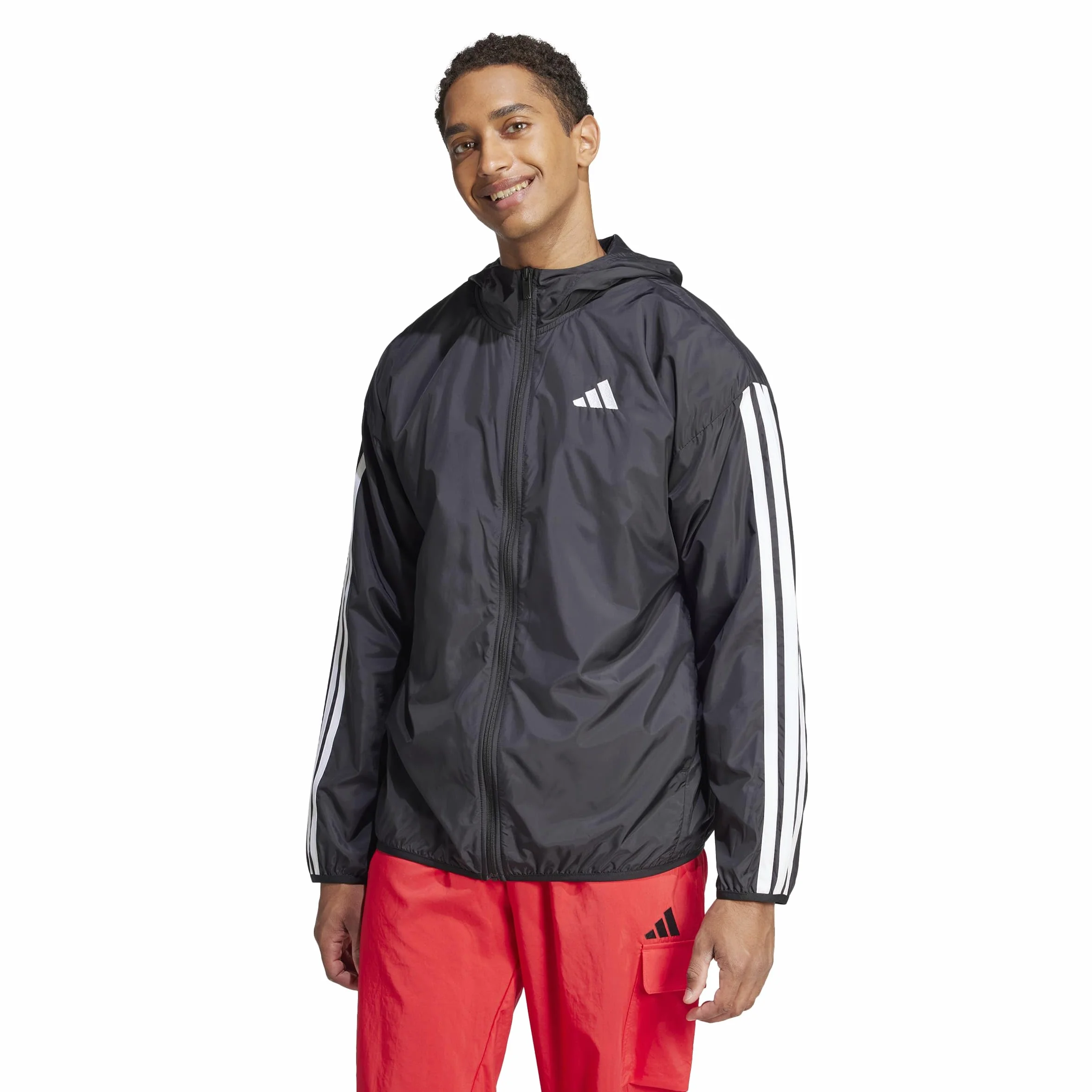 adidas Essential Three Stripes Windbreaker Chaqueta Hombre