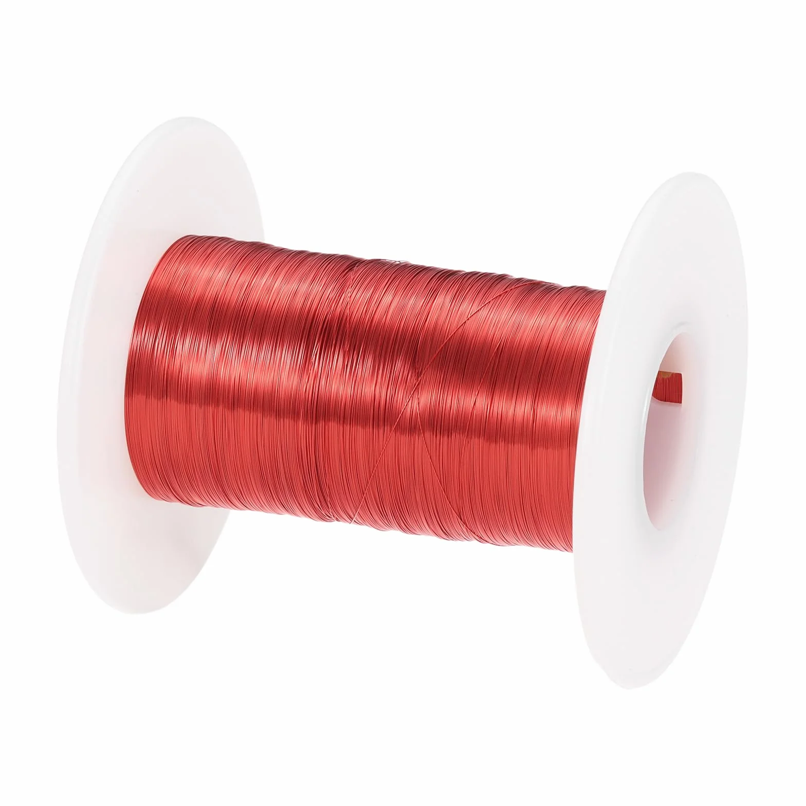 QUARKZMAN Alambre Esmaltado de Cobre 0.1mm 2346 Pies (715m) 50g Grado F 155°C para Bobinados Transformadores