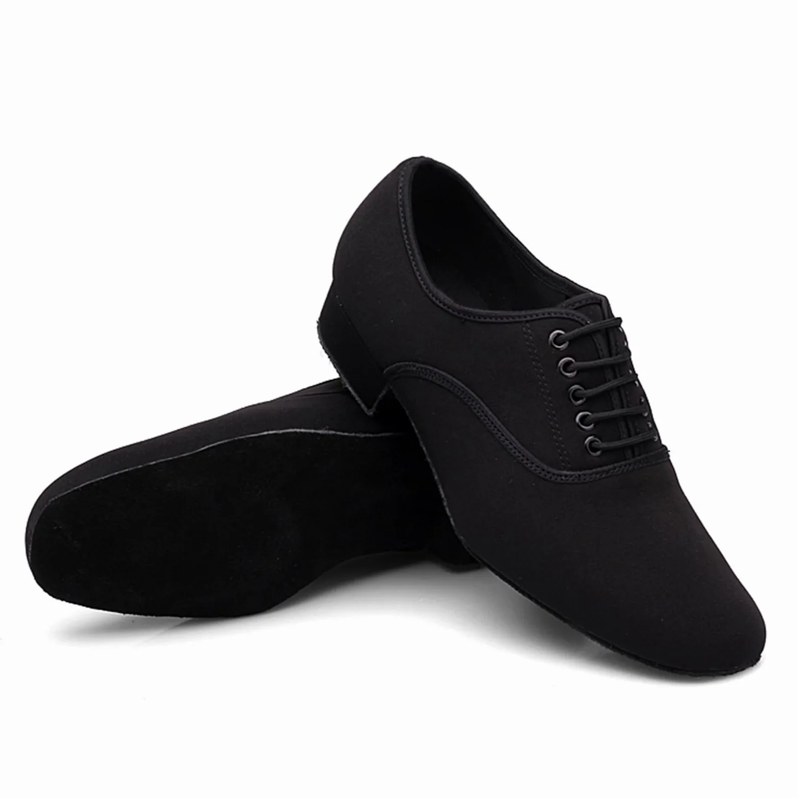 Zapatos De Baile De Salón para Hombre Vals Tango Salsa Zapatos De Carácter Suela De Cuero Antideslizantes Estilo Oxford