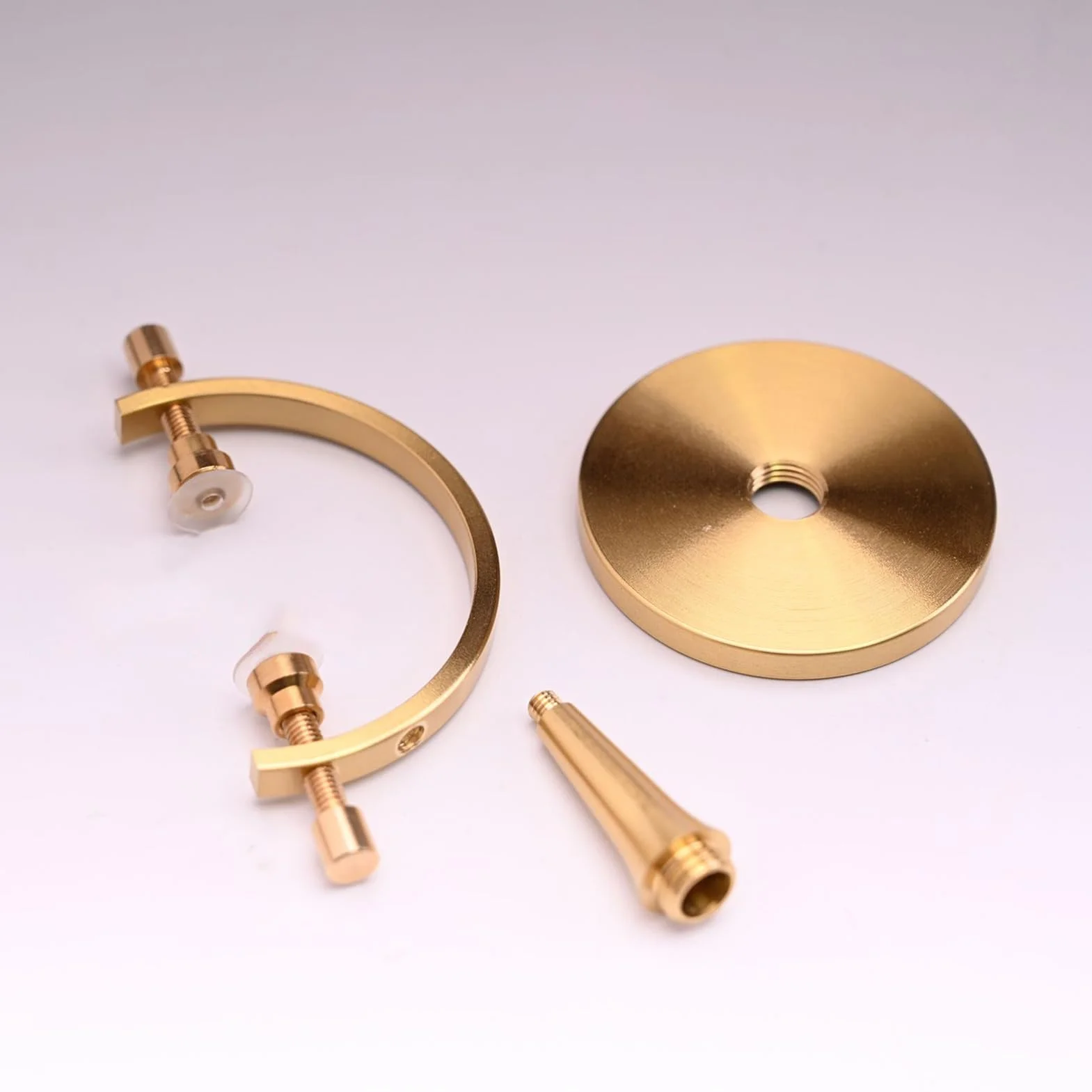 Expositor ajustable para minerales con clip acolchado, soporte de muestras fósiles piedras preciosas