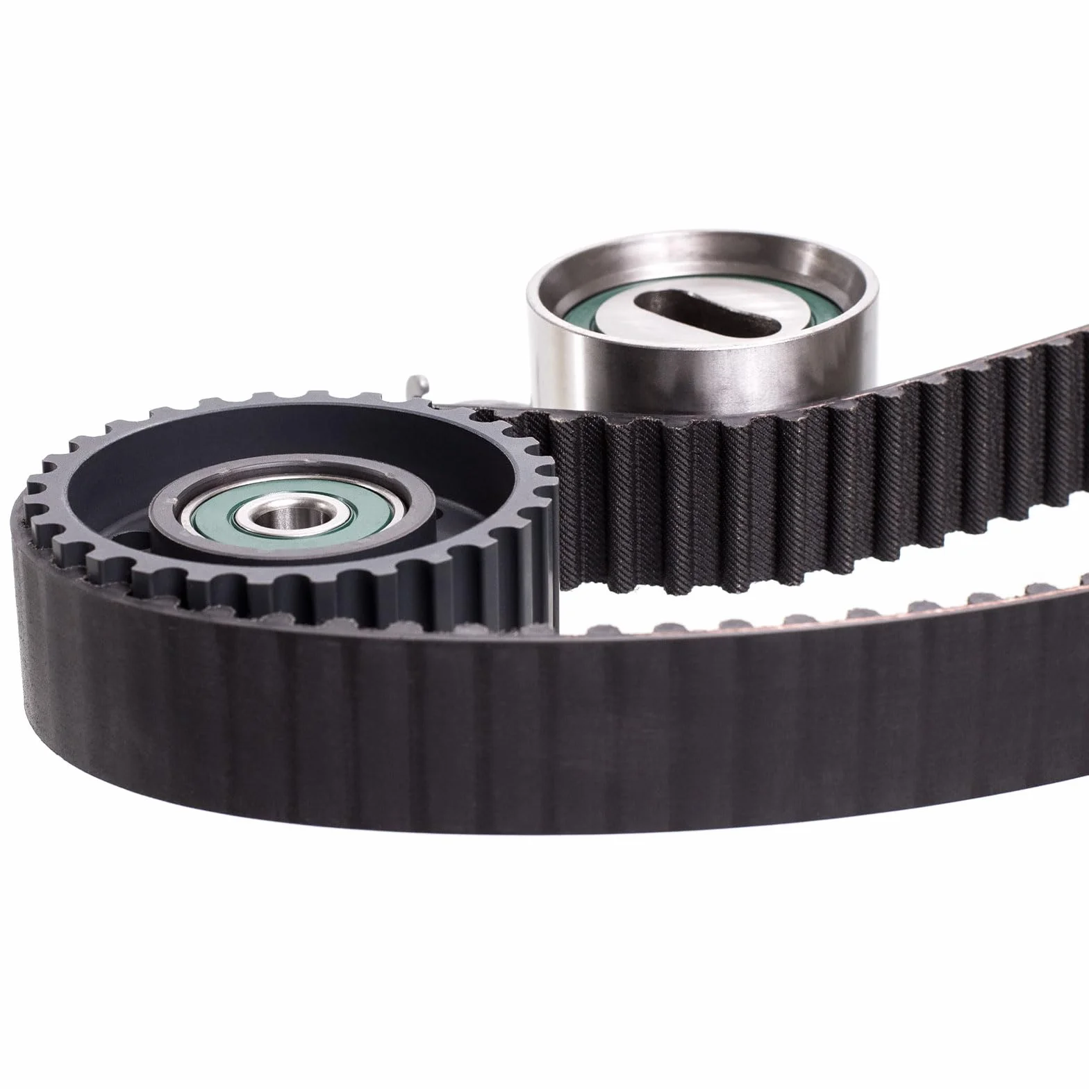 sourcing map correa dentada HTD-5M 130 dientes 650mm 15mm 3,6mm goma